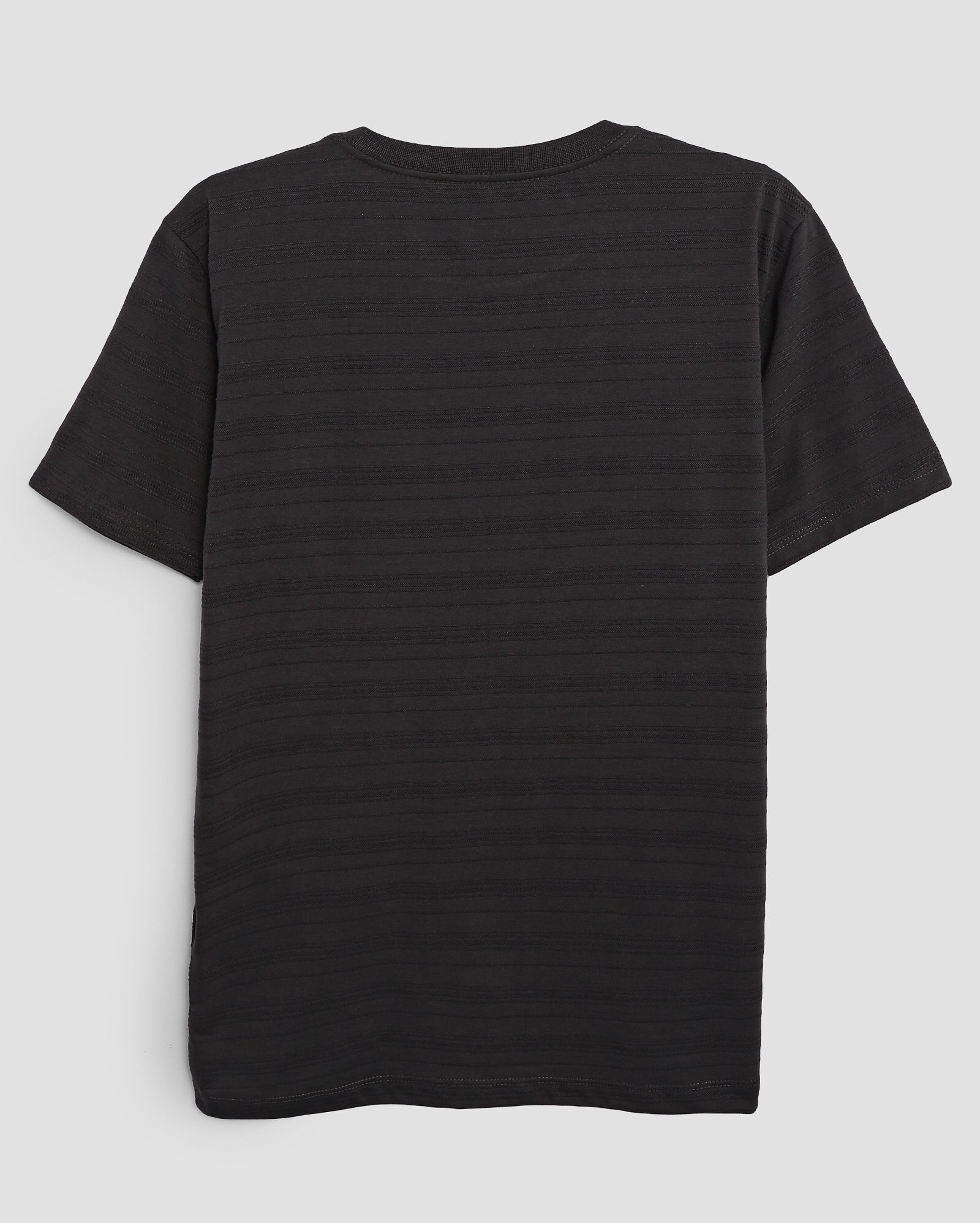 Camiseta juvenil texturizada com bolso frontal cinza | Pool