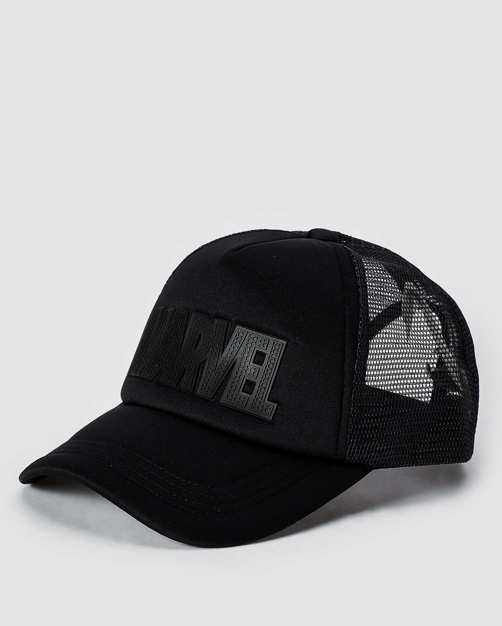 Boné masculino aba curva Marvel preto | FANLAB