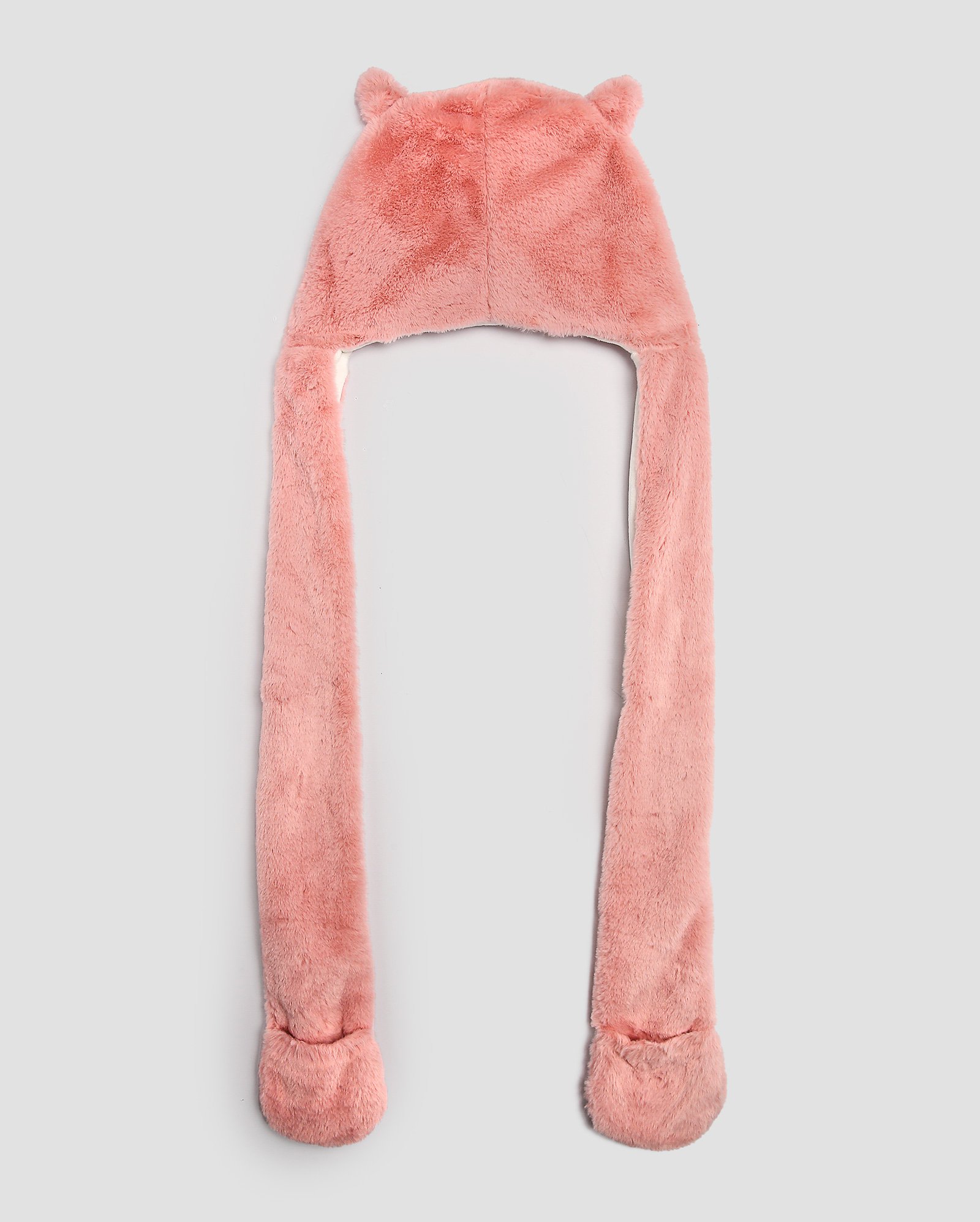 Touca infantil com proteção de orelhas bichinho rosa | Accessori by Riachuelo