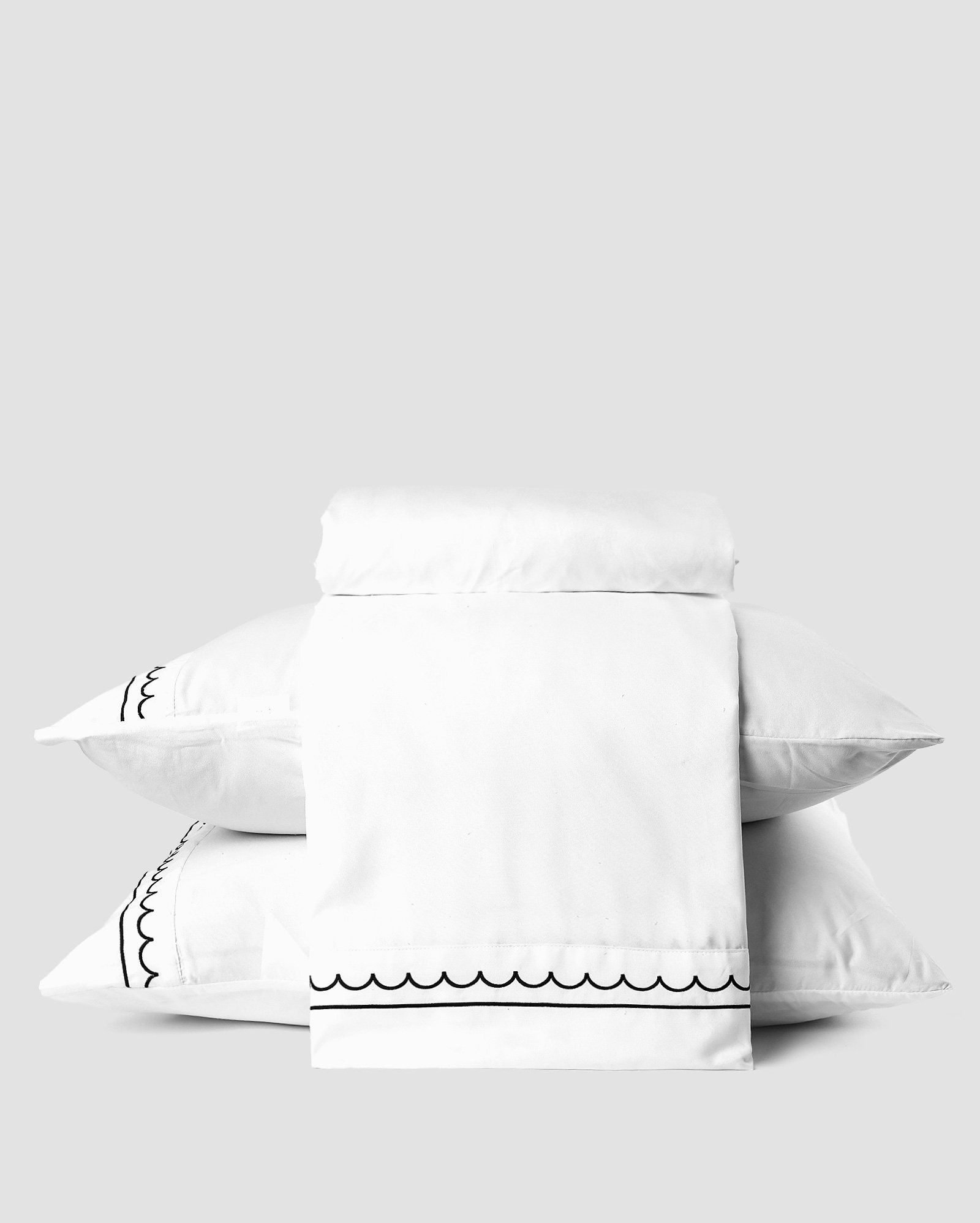 Jogo de cama bordado em microfibra Mali branco - CASAL Branco | Casa Riachuelo