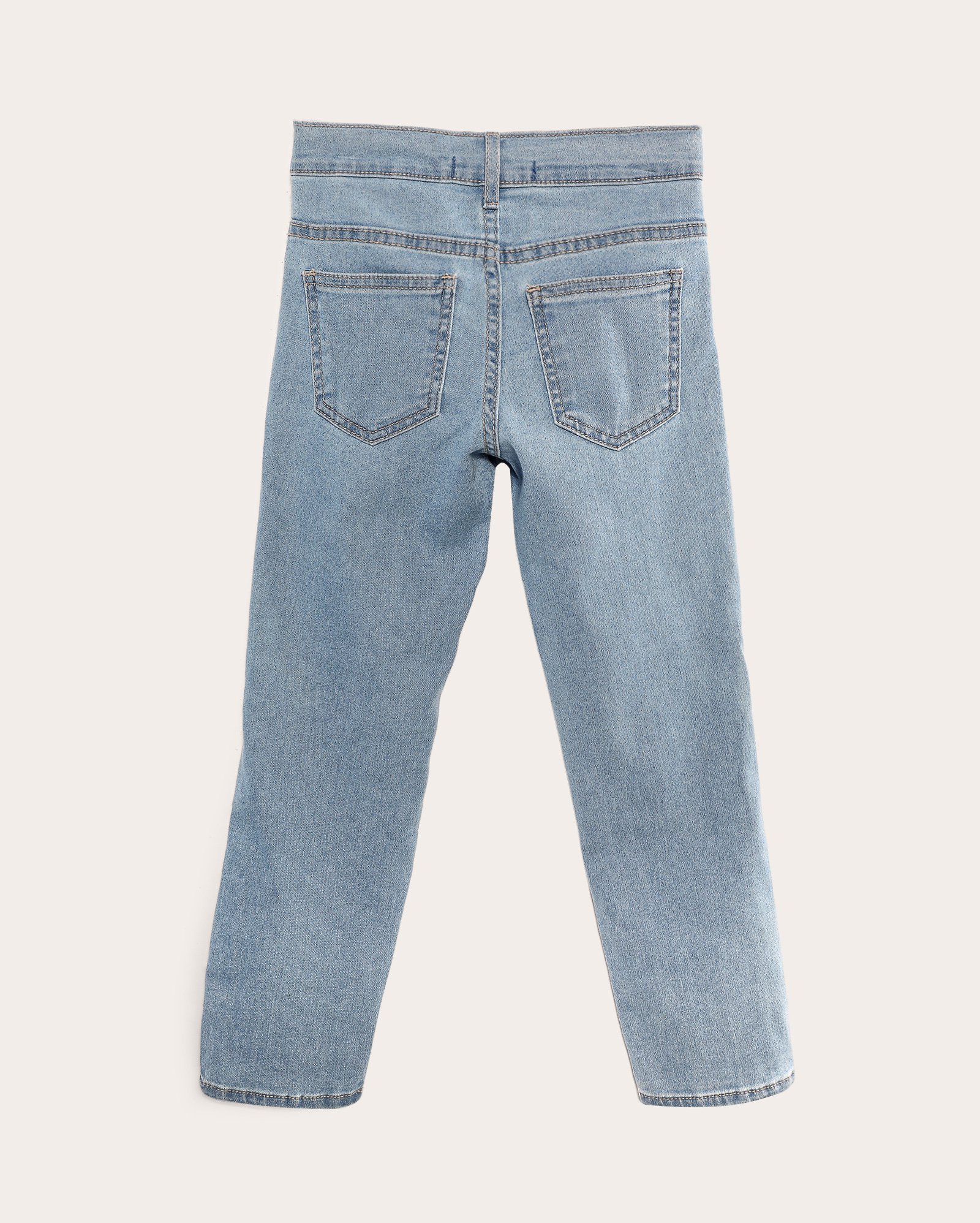 Calça jeans infantil slim 4-10A denim claro | Pool Kids