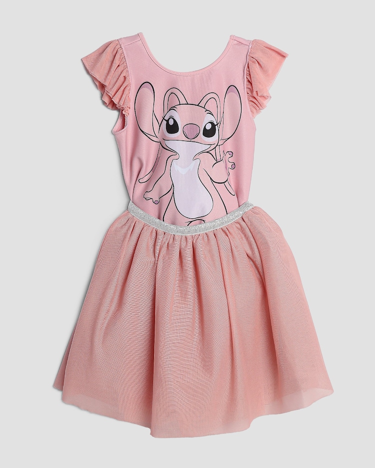 Riachuelo Fantasia vestido infantil Angel Lilo Stitch tule