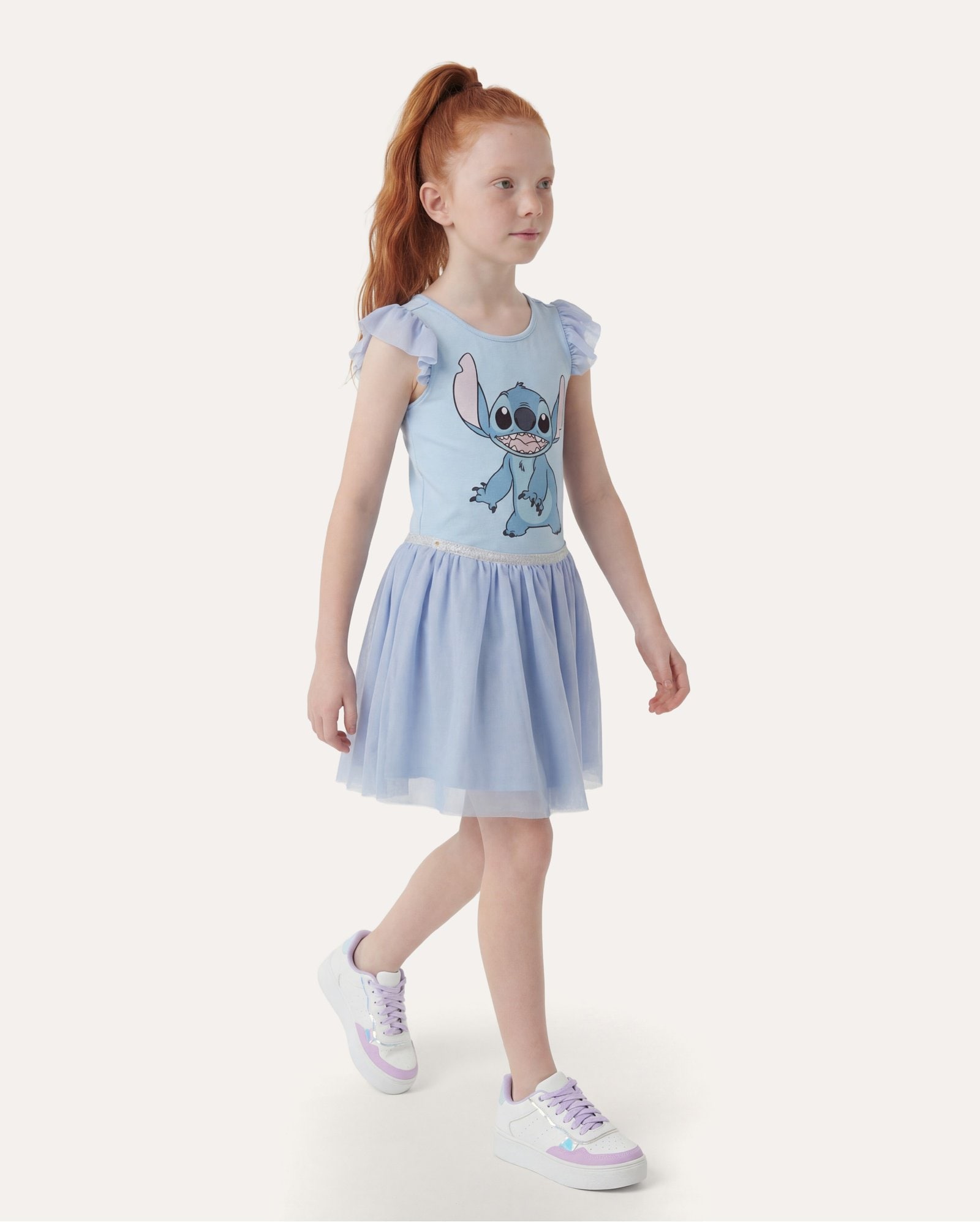 Vestido infantil Lilo & Stitch 4-10A - azul | Disney