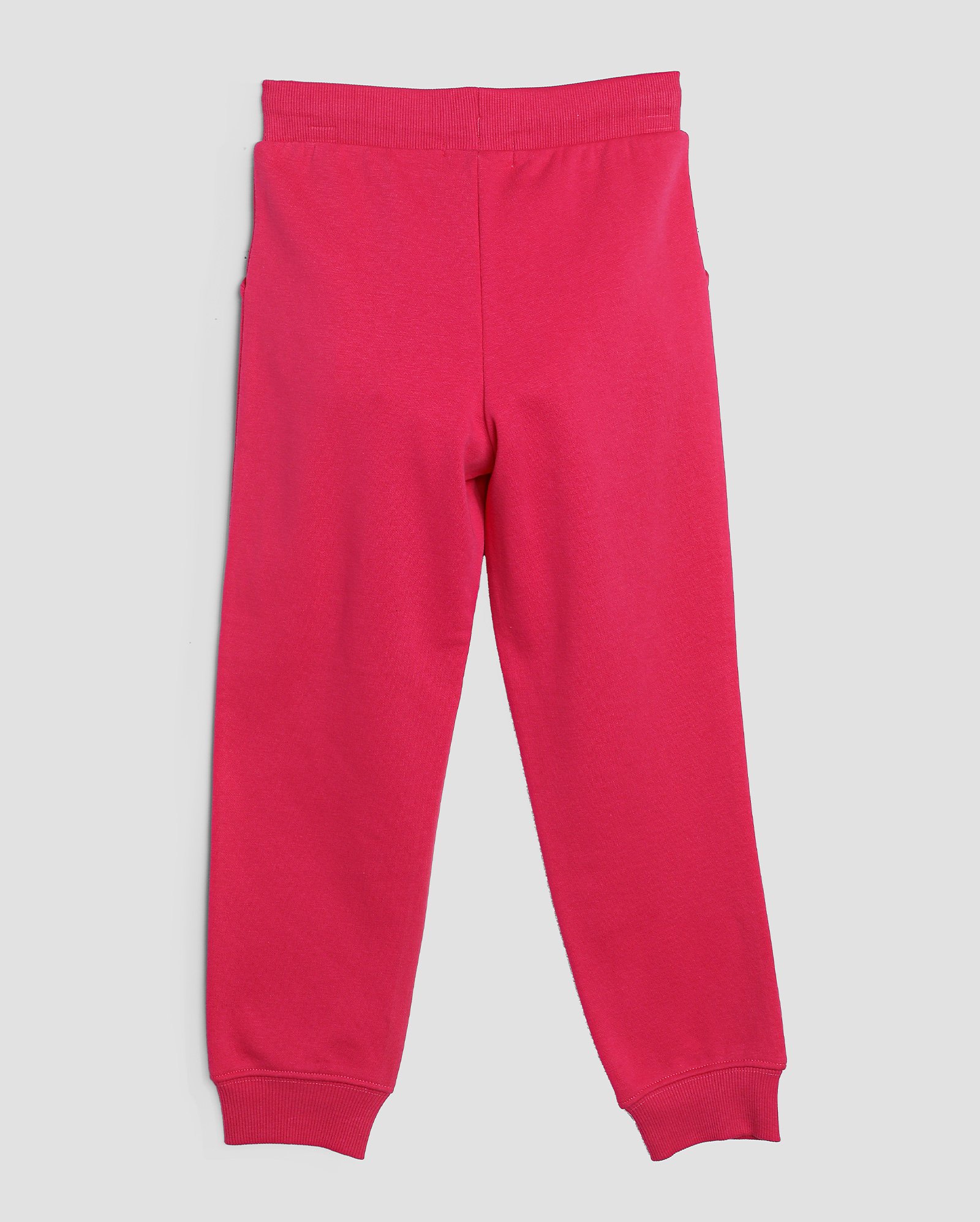 Calça de moletom infantil jogger com felpa 4-10A - Rosa | Pool Kids
