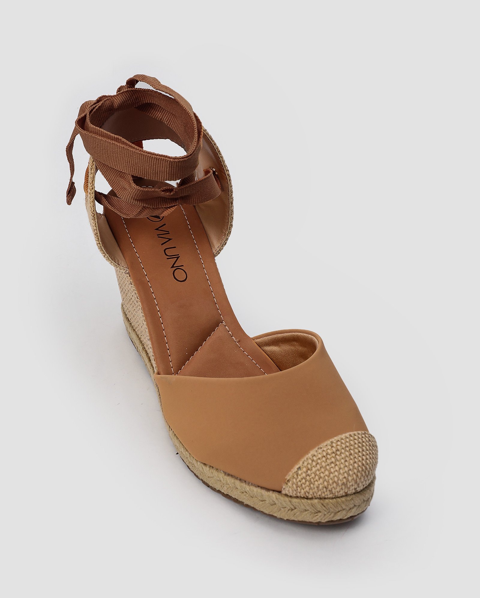 Feminina Espadrille SandÃ¡lia Anabela Espadrille Mercado Livre Uno