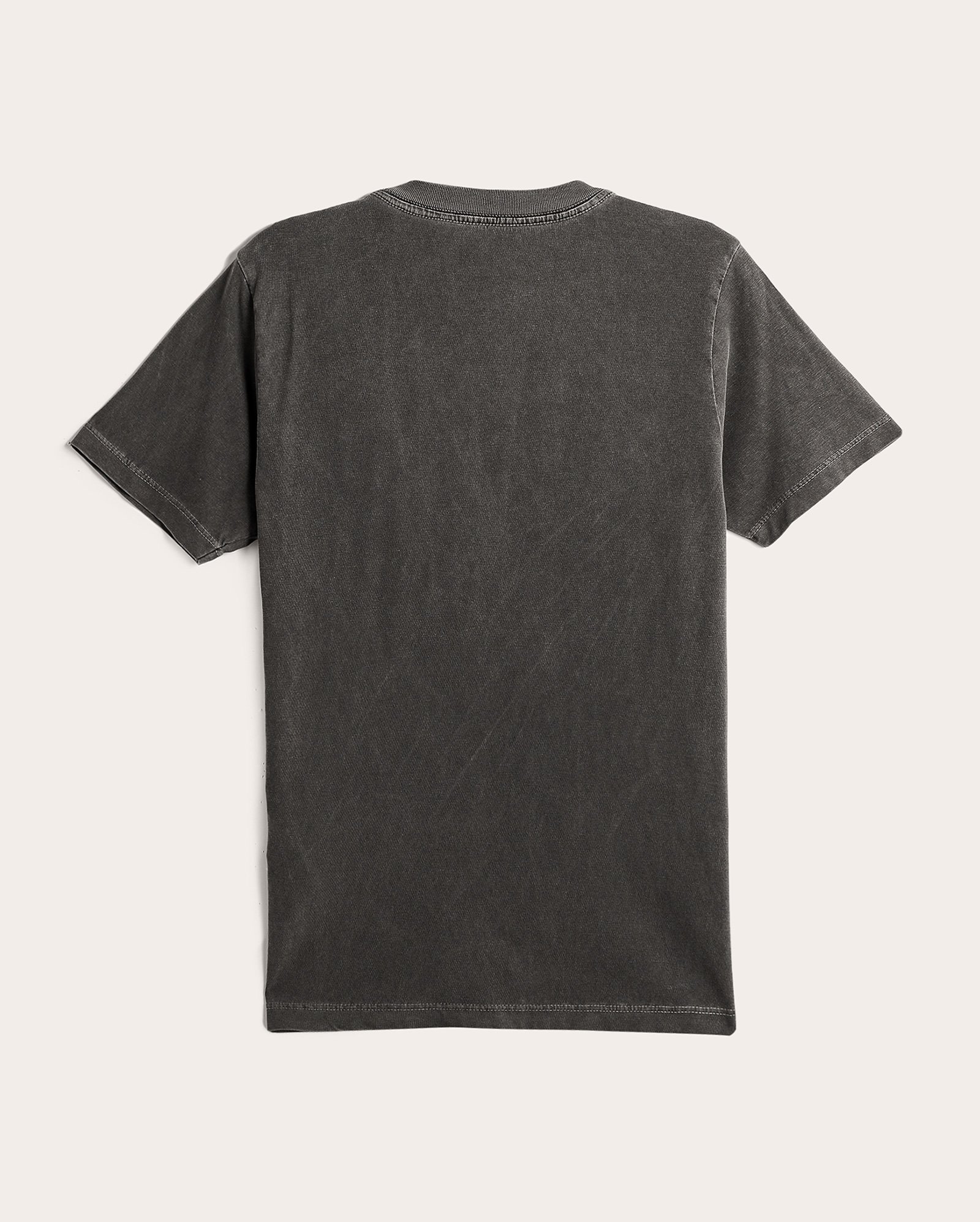 Camiseta juvenil estonada logo banda cinza | The Rolling Stones