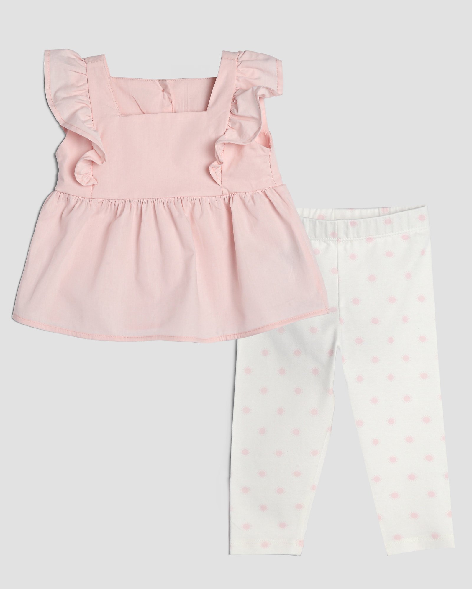 Conjunto longo bebê poá multicor | Baby Way