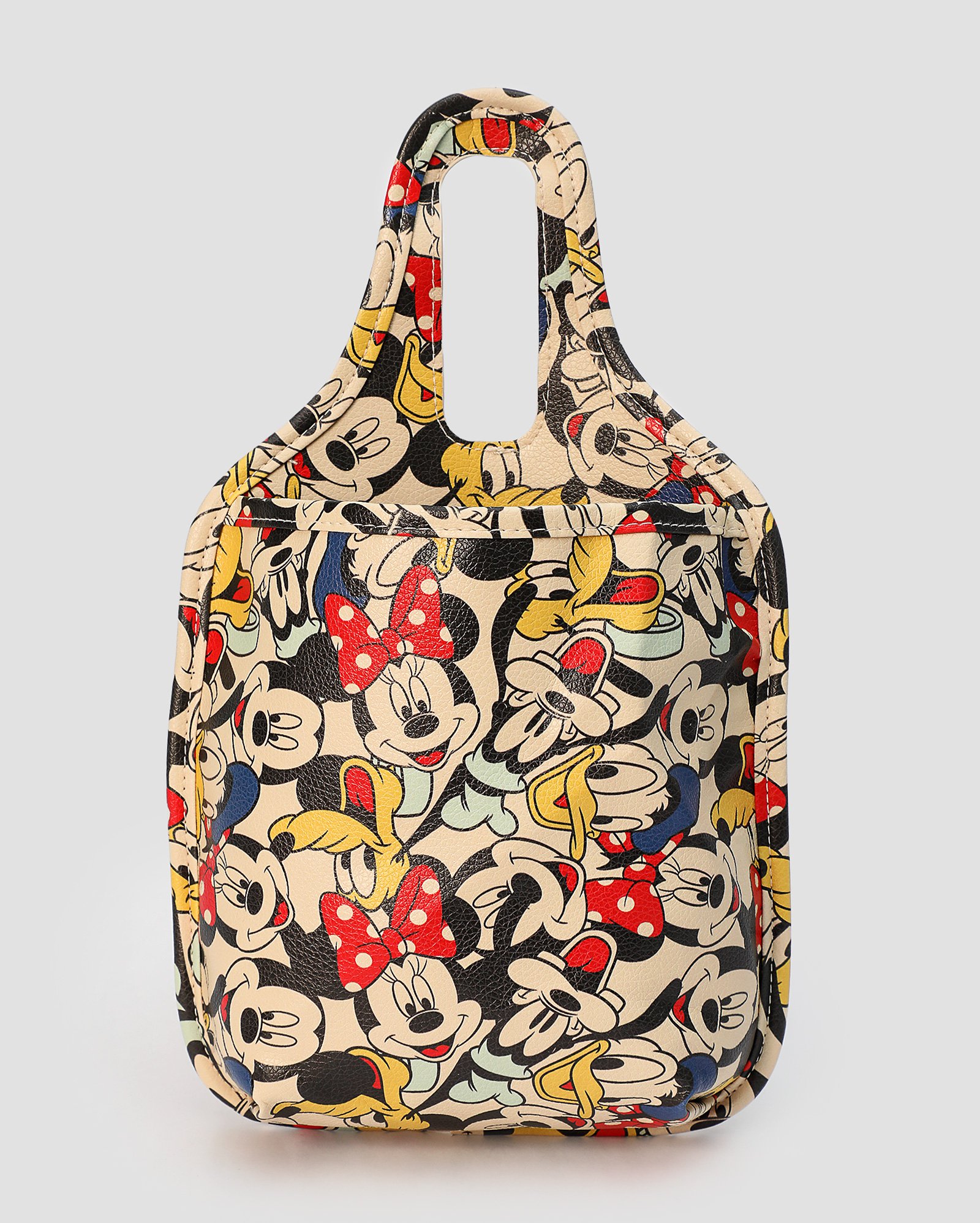 Lixo de carro poliuretano Mickey e amigos off-white | Disney