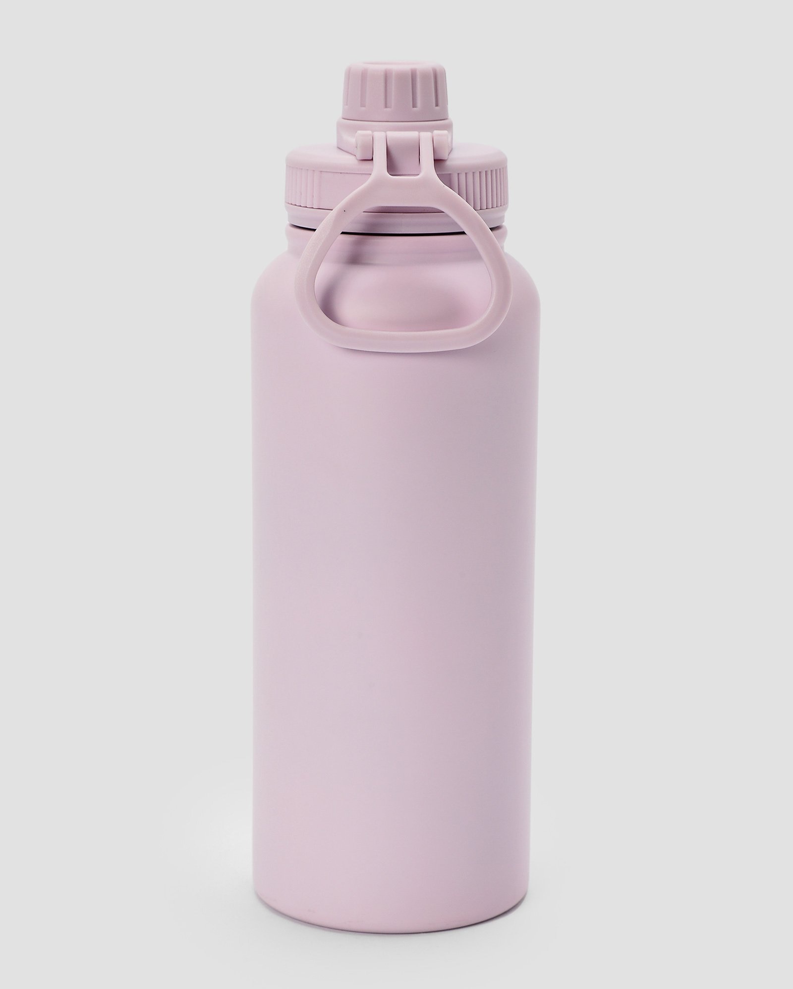 Garrafa squeeze de metal 1L lisa - Rosa Claro