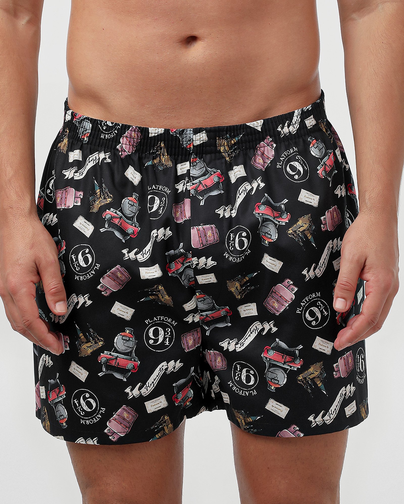 Cueca samba canção temática Harry Potter preta | Warner Bros.