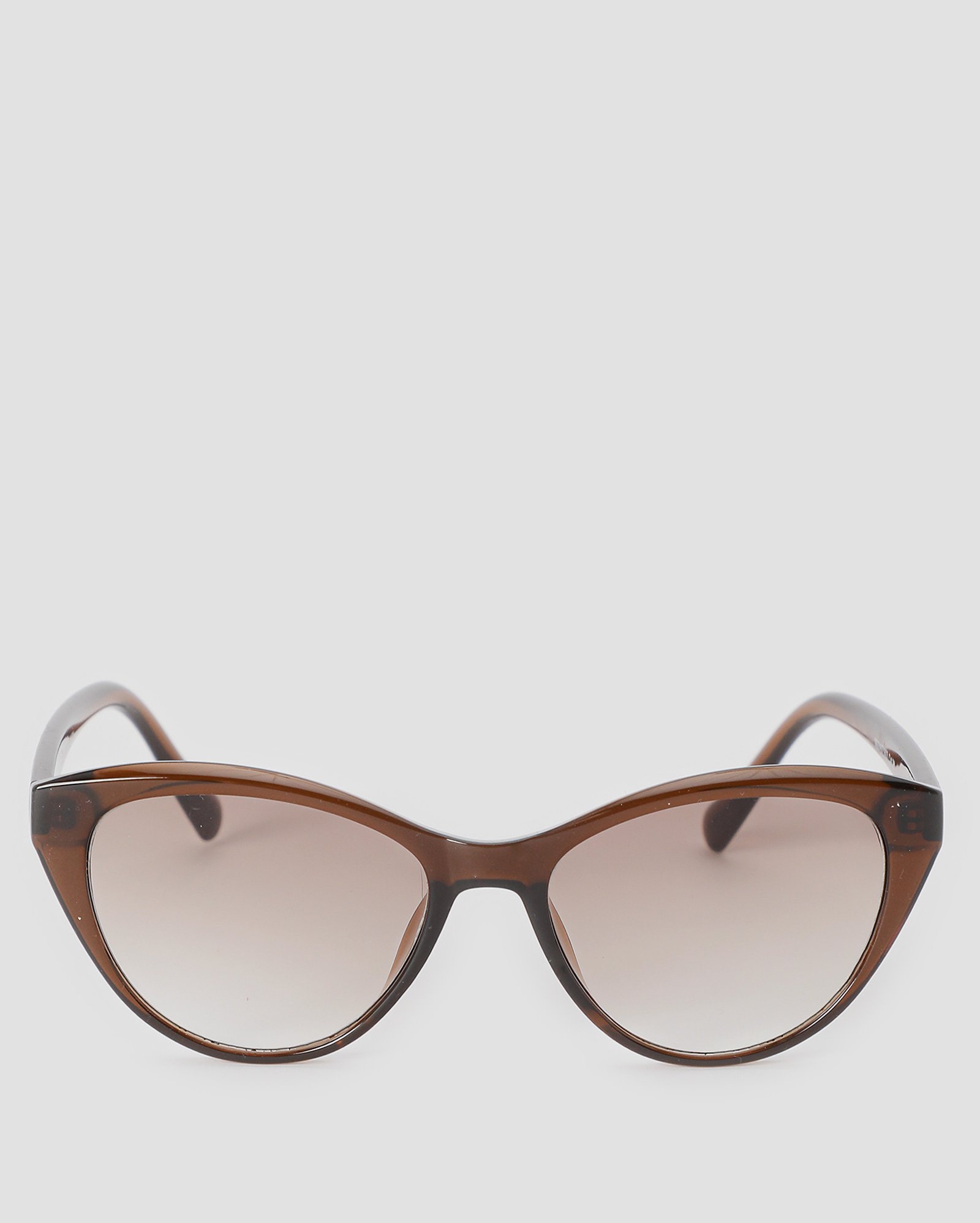 Óculos de sol feminino gateado lente degradê marrom | Riachuelo