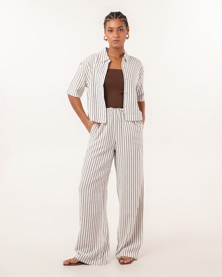 Lojas Riachuelo CalÃ§a Listrada Riachuelo Riachuelo Calça Feminina