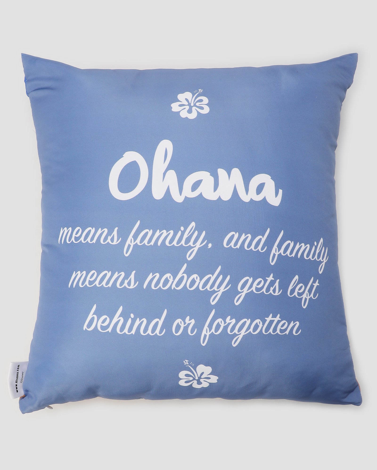 Almofada Ohana Lilo e Stitch 43x43cm azul | Casa Riachuelo