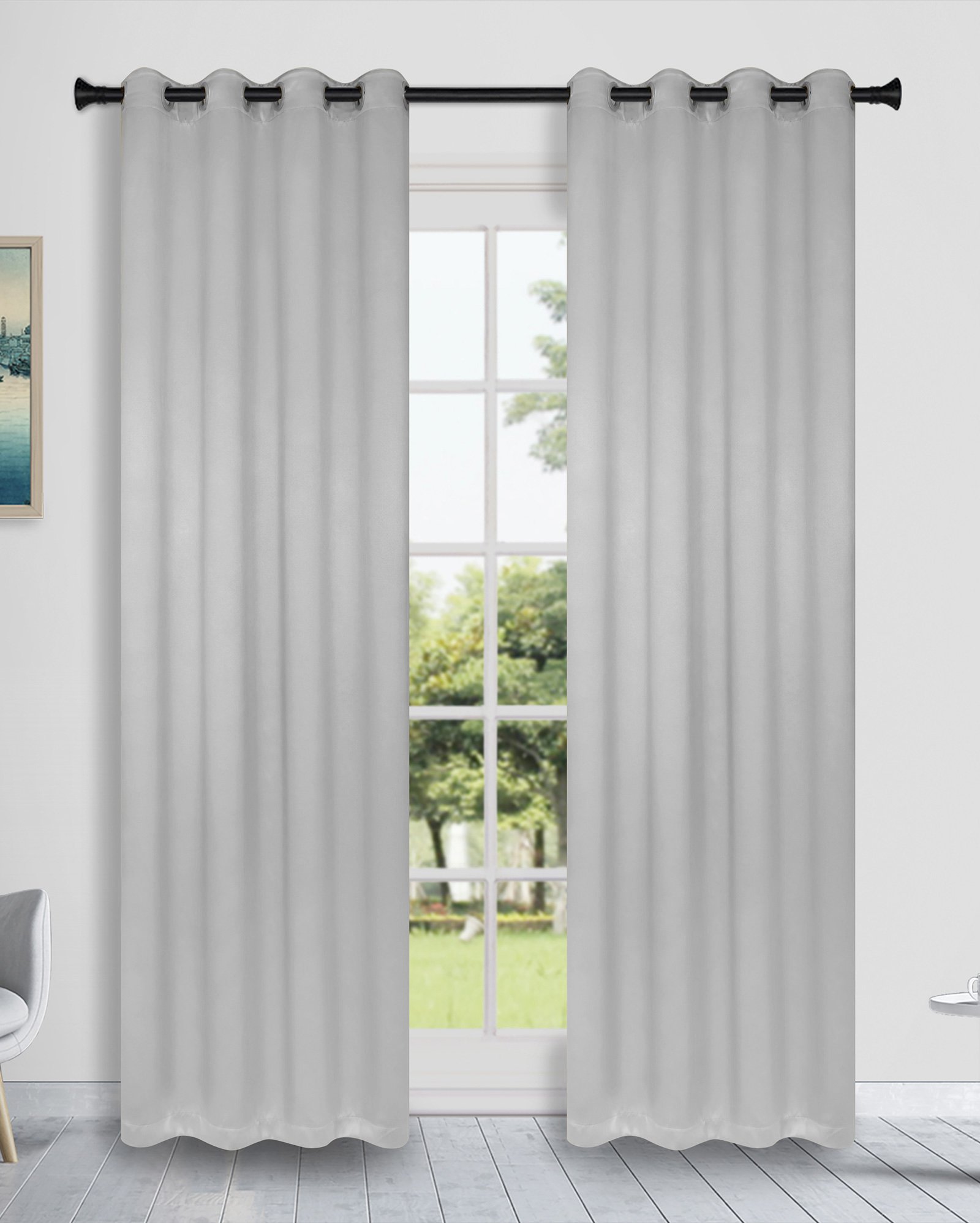 Cortina blackout Shine 2,30x2,70m - Cinza | Casa Riachuelo