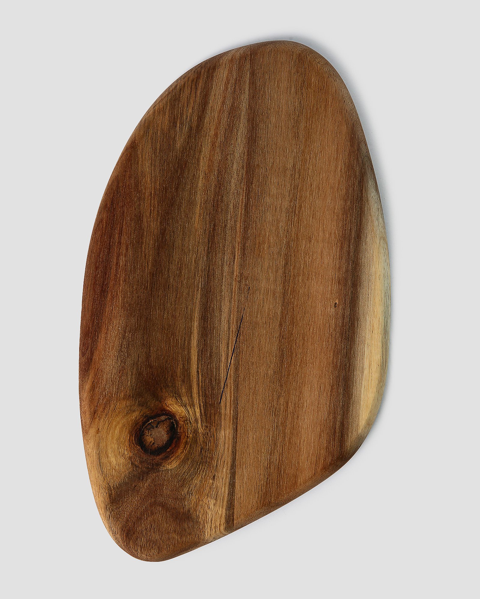 Tábua orgânica de acácia Milo 29cm marrom | Casa Riachuelo