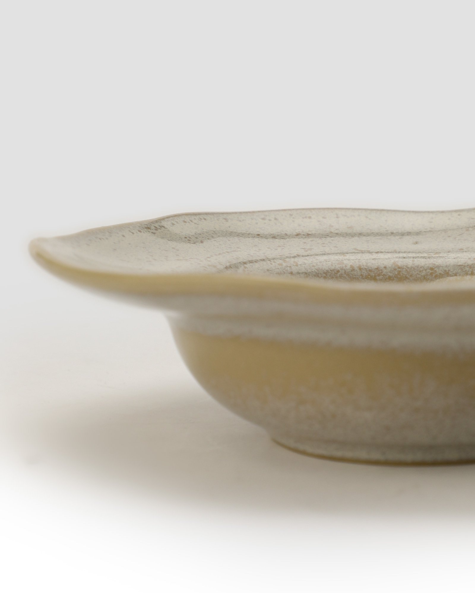 Bowl redondo de stoneware bio Latte 19cm off-white | Porto Brasil