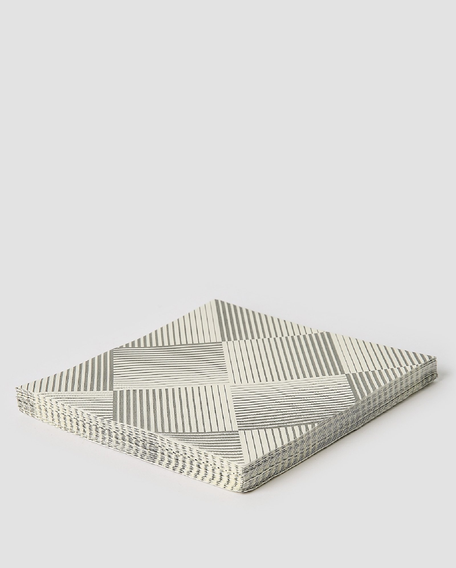 Kit guardanapo de papel 20 unidades Betânia cinza | Casa Riachuelo