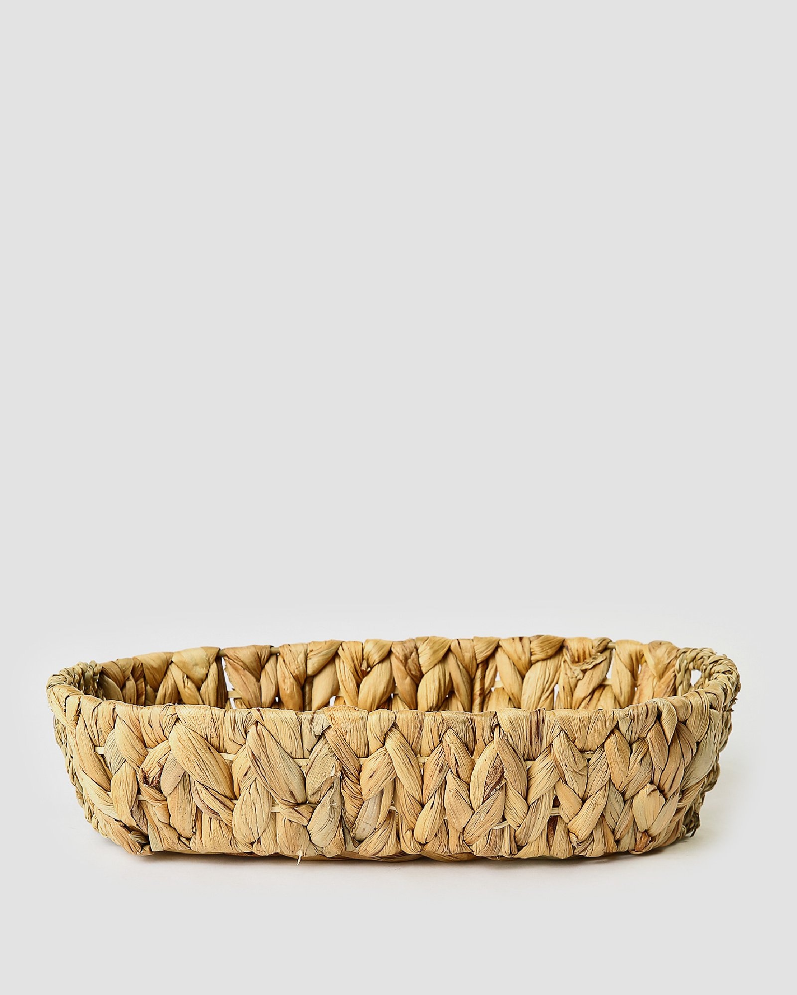 Fruteira fibras naturais oval Francis bege | Casa Riachuelo