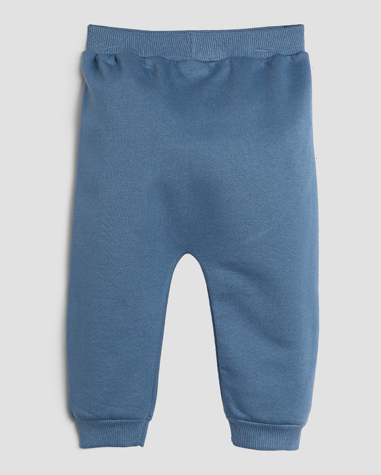 Calça de moletom bebê com cordão - Azul | Baby Way