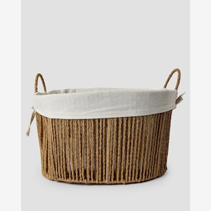 Cesto organizador M Cecília bege