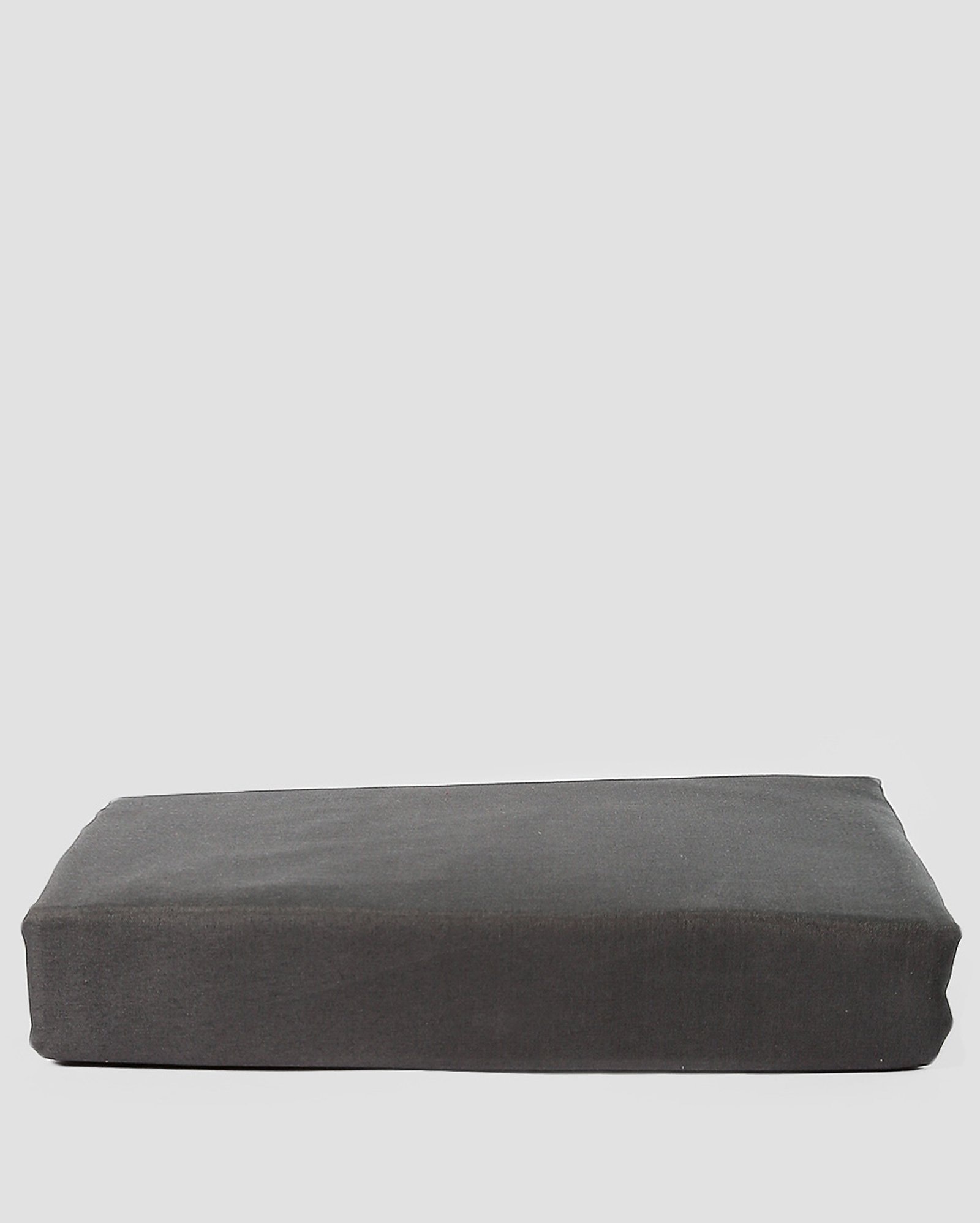 Lençol de cama com elástico de microfibra liso - QUEEN Cinza | Casa Riachuelo