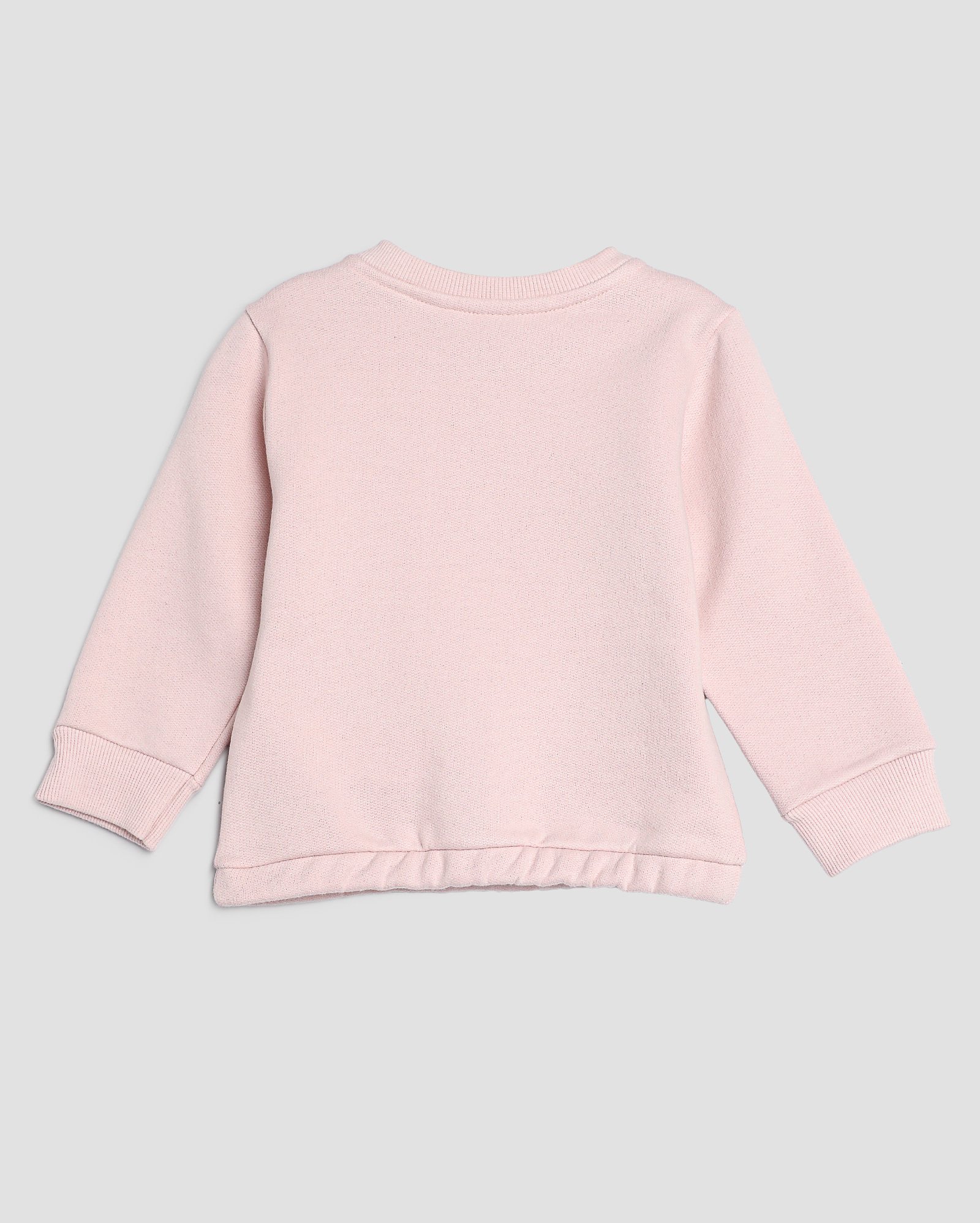 Blusa de moletom bebê Minnie e Margarida super cute rosa - Rosa Claro | Disney