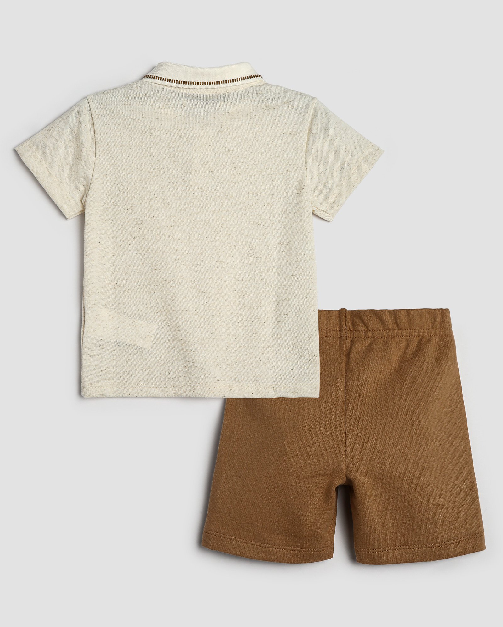 Conjunto curto infantil polo manga curta 1-4A multicor | Pool Kids