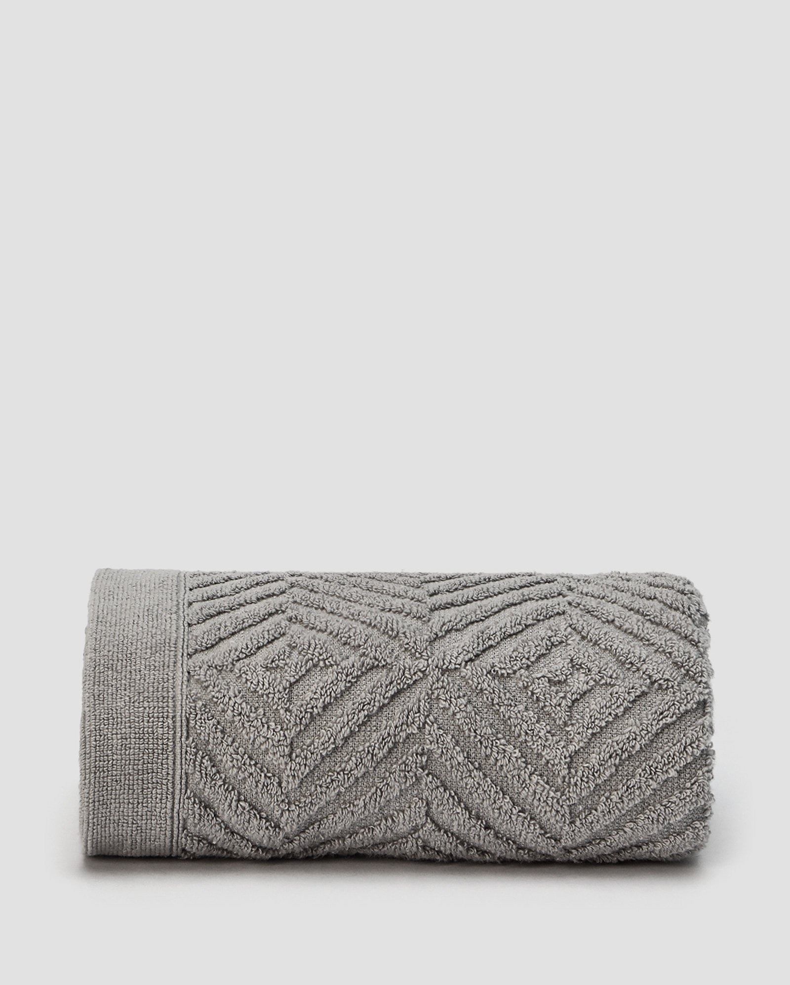 Toalha de rosto Roseli extra soft - Cinza | Buddemeyer