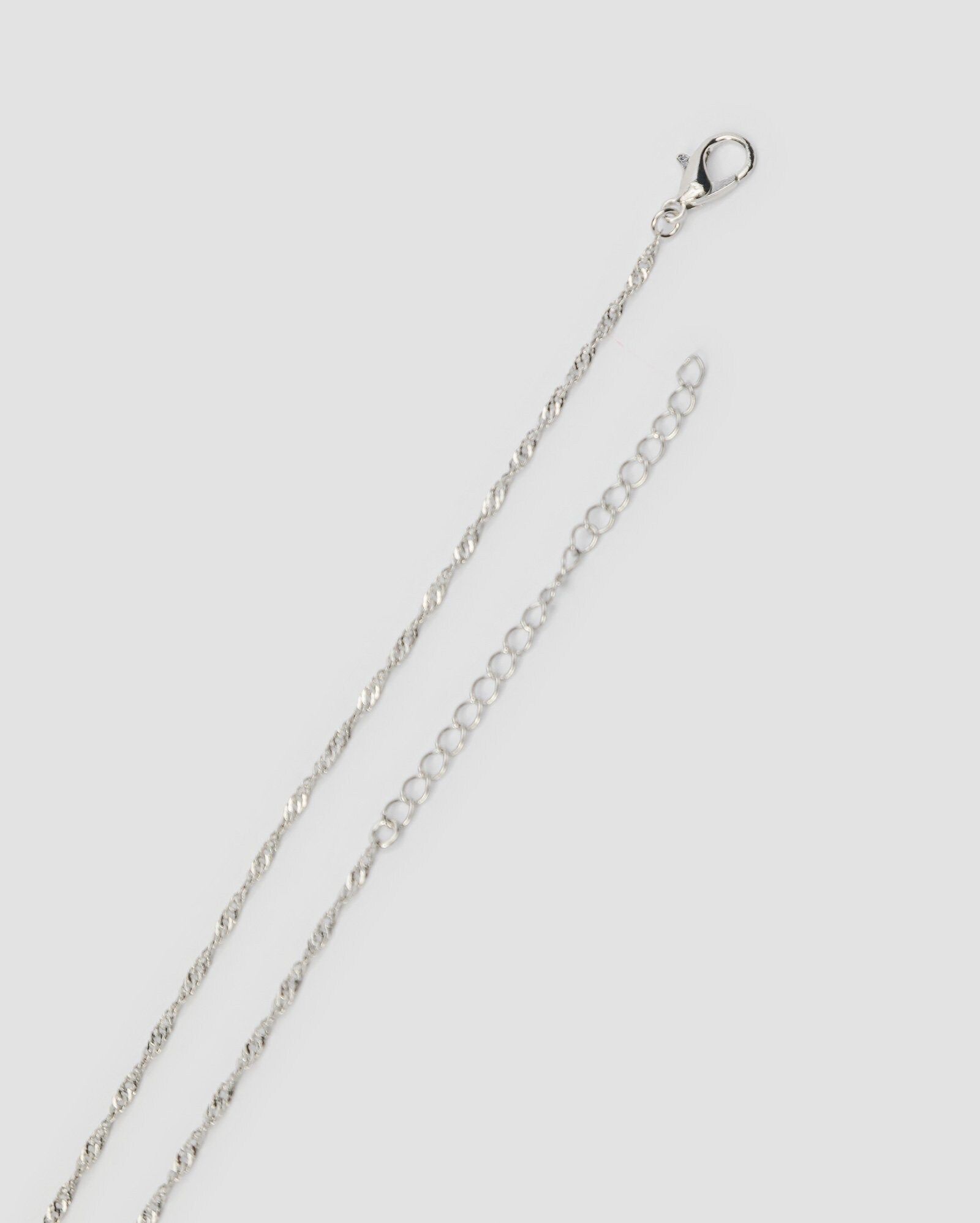 Colares Riachuelo Riachuelo | Colar feminino coração - Prateado