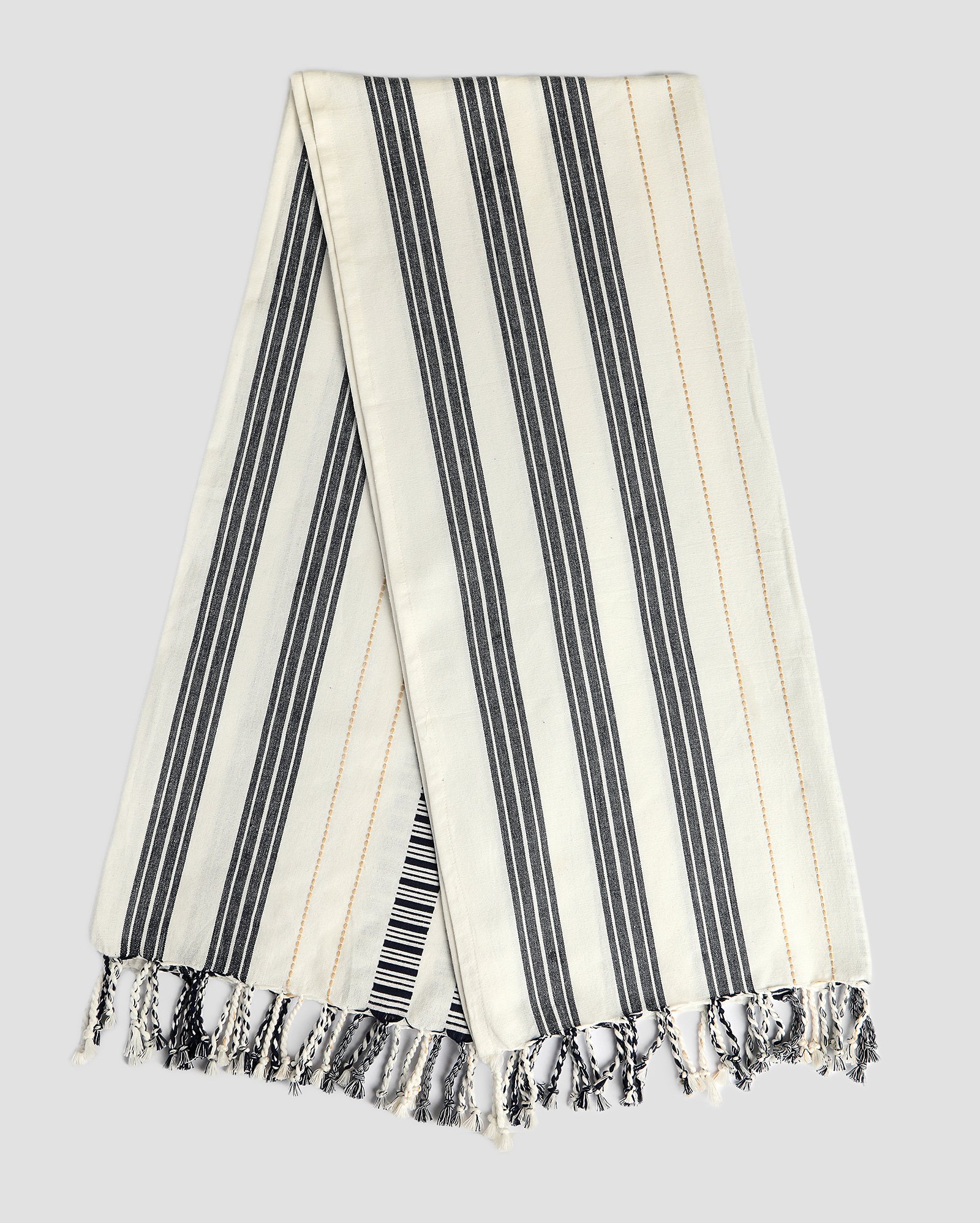 Manta decorativa para sofá Judith 120x150cm branca | Casa Riachuelo