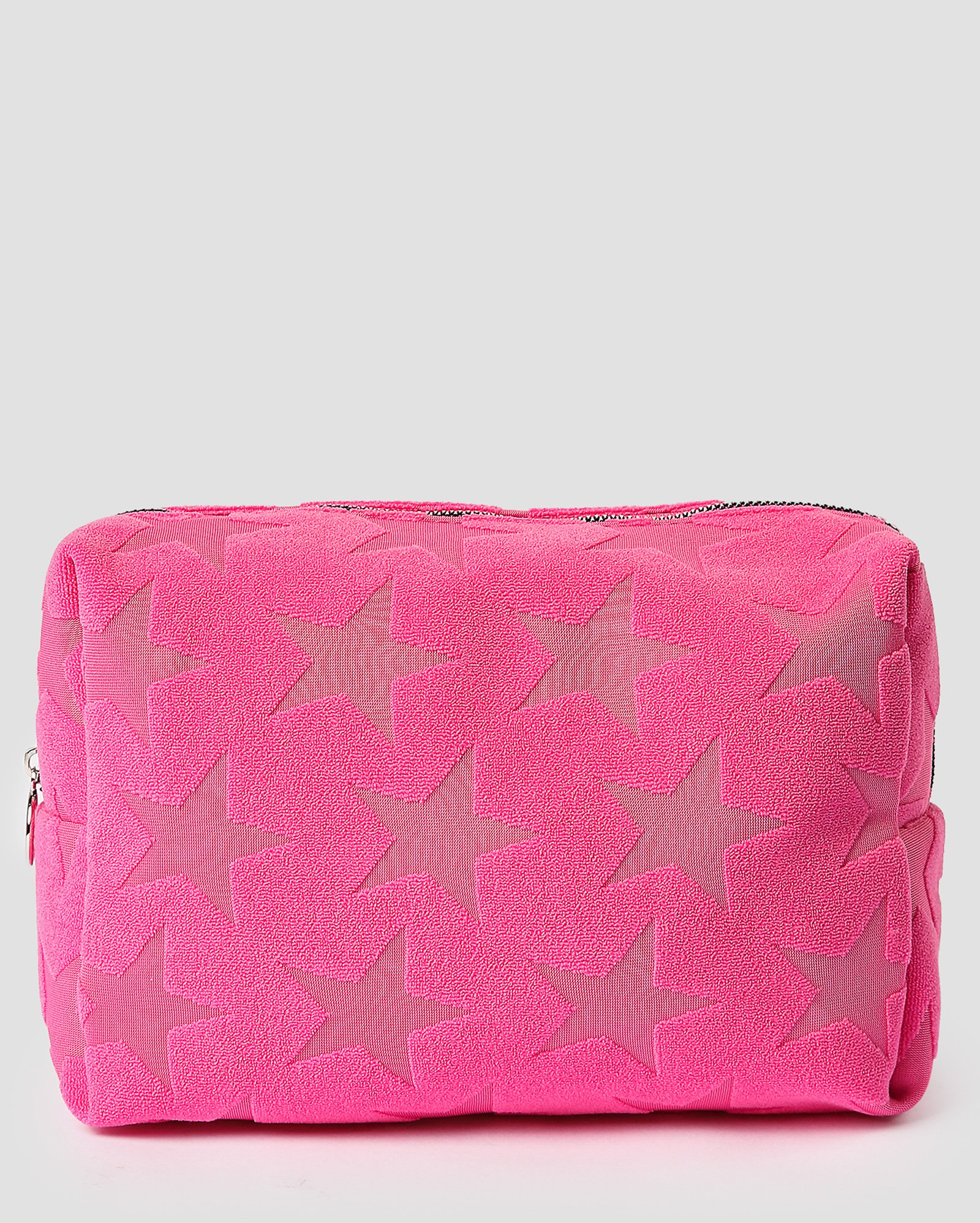 Necessaire G Julie textura de estrela rosa | Accessori by Riachuelo