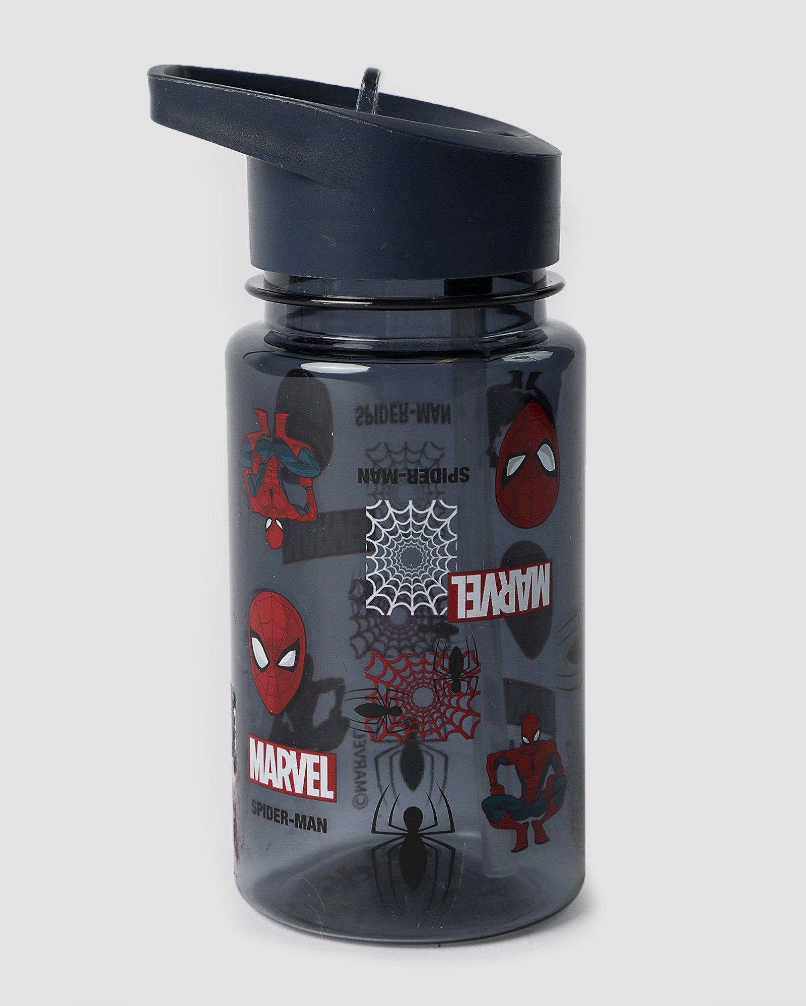 Garrafa squeeze Homem-Aranha 450ml azul | Marvel
