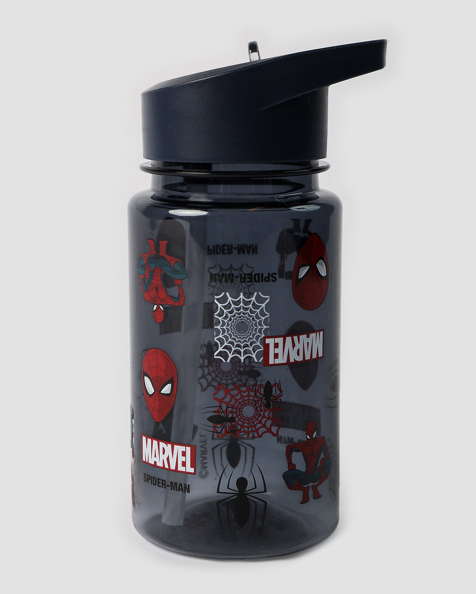 Garrafa squeeze Homem-Aranha 450ml azul | Marvel