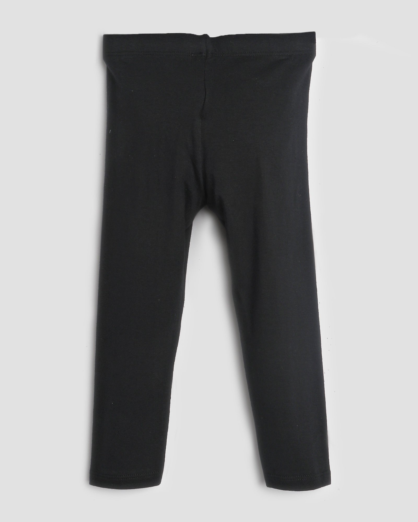 Calça legging infantil com elástico 1-4A preto | Pool Kids
