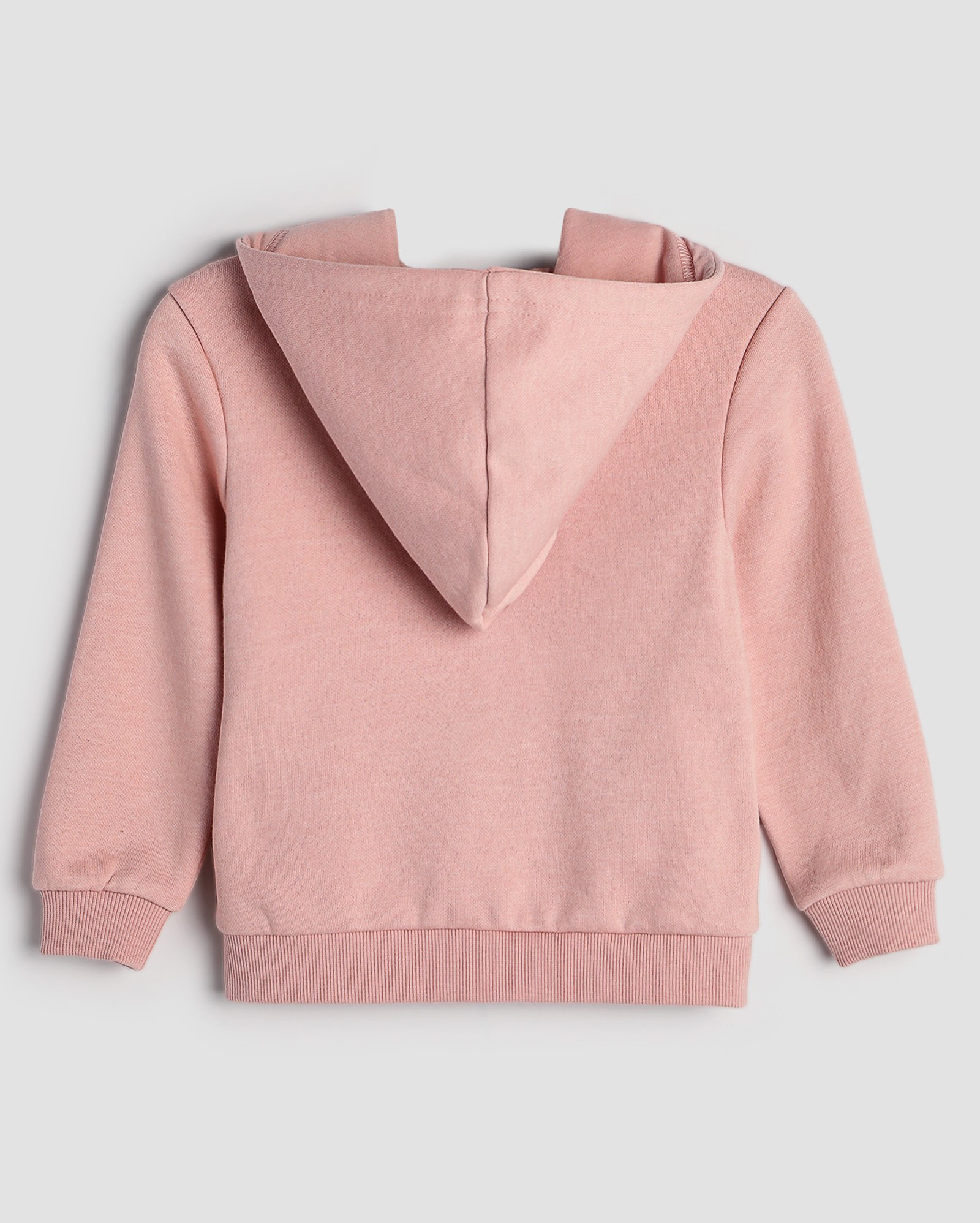 Blusa de moletom infantil com felpa e capuz 1-4A - Rosa Claro | Pool Kids