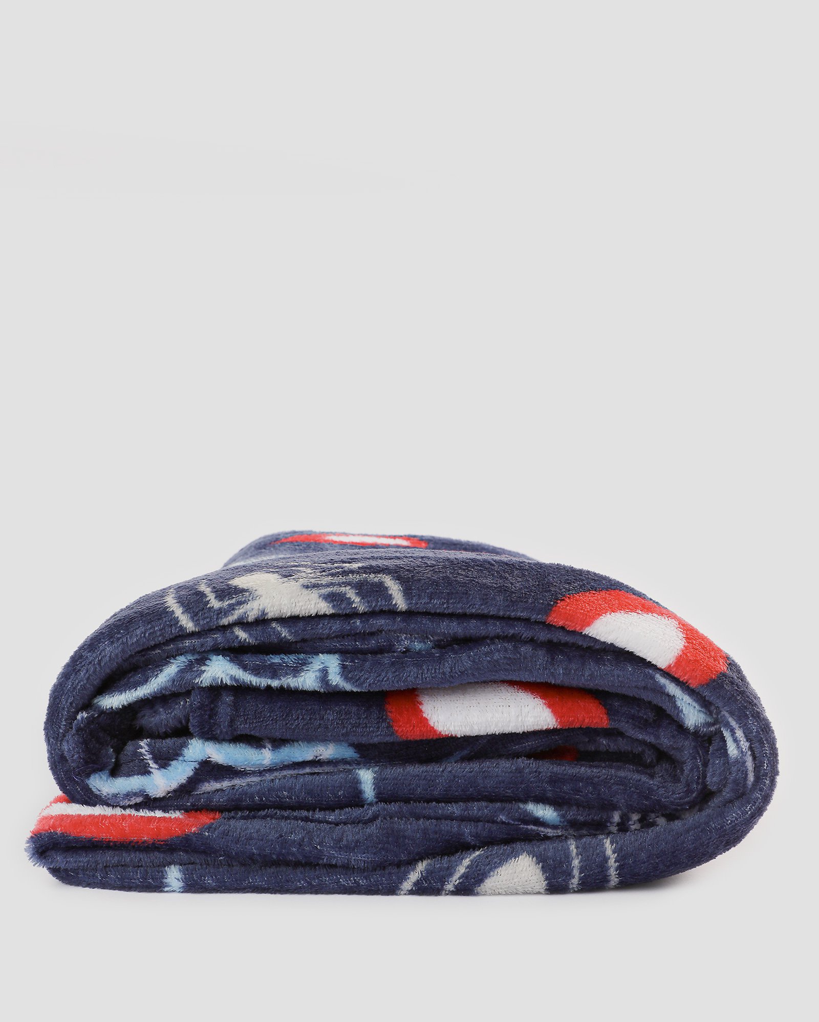 Manta solteiro fleece de microfibra Homem-Aranha azul | Casa Riachuelo