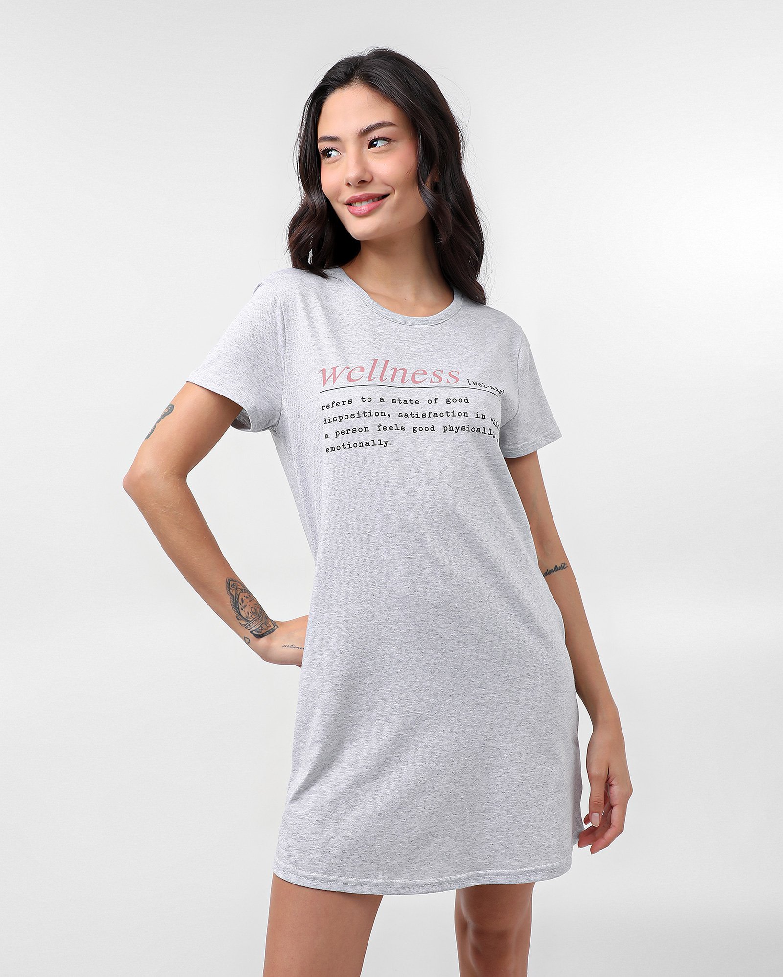 Camisola manga curta wellness cinza | Riachuelo