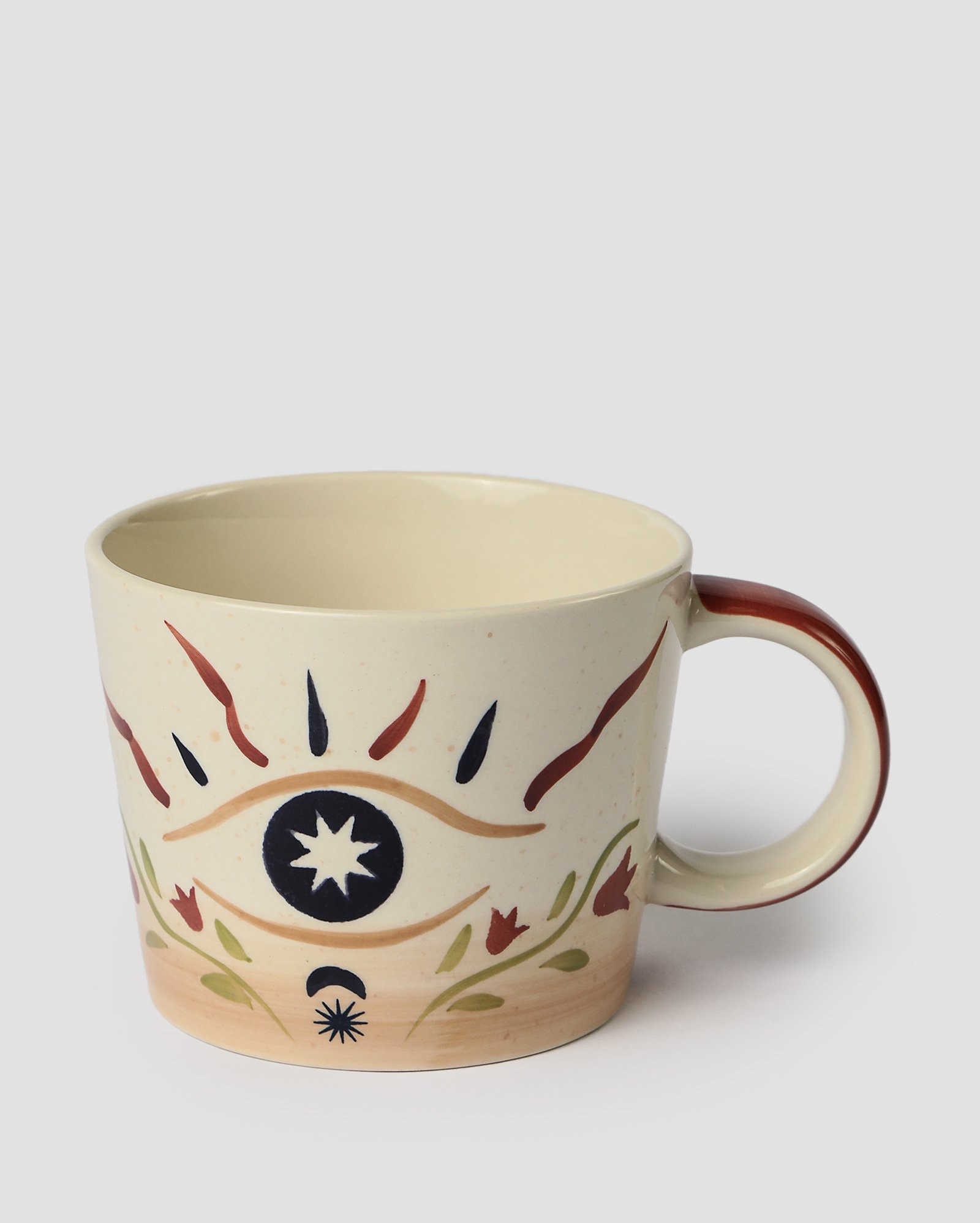 Caneca de cerâmica Melina 325ml bege | Casa Riachuelo