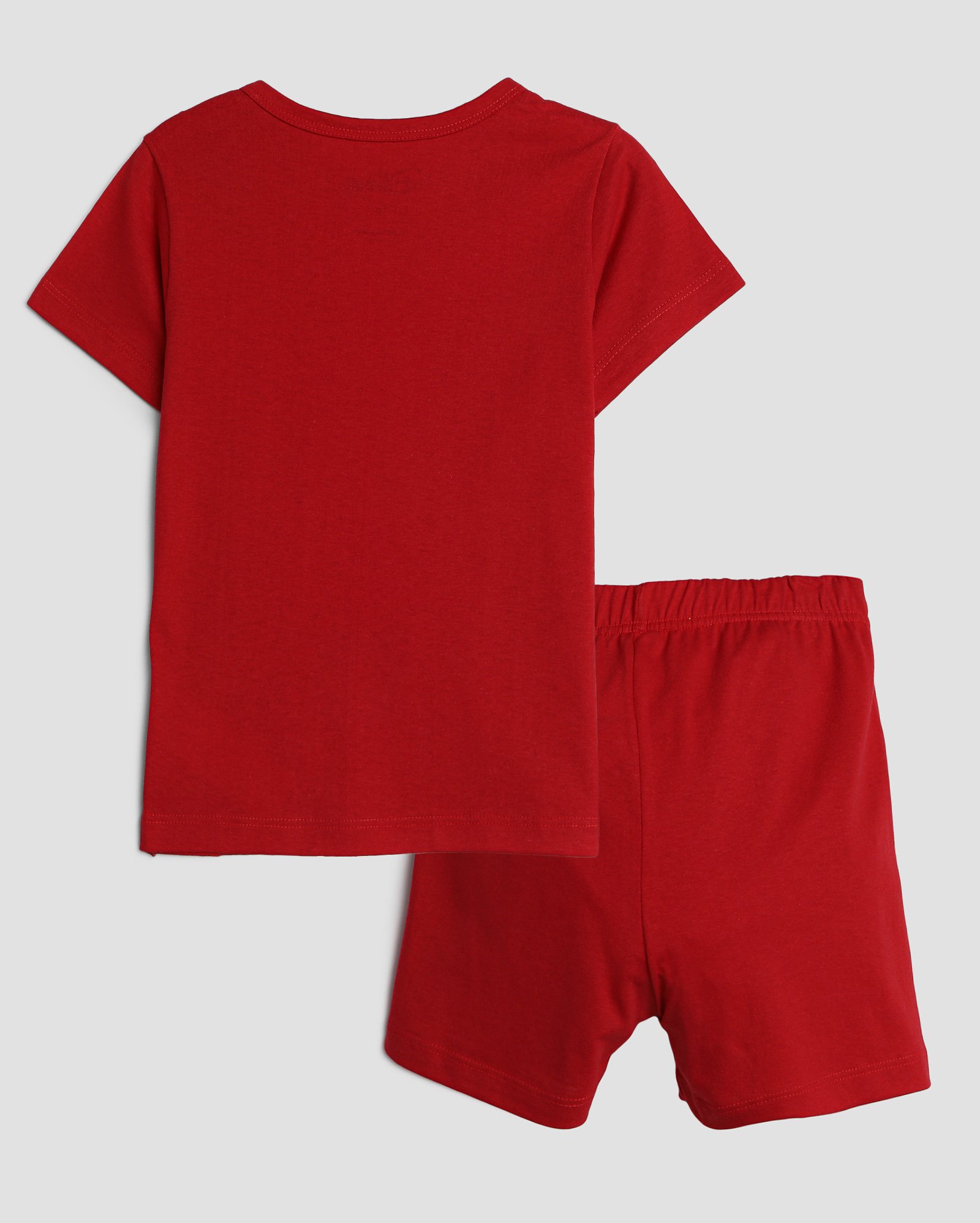 Pijama curto infantil Minnie Mouse 2-6A vermelho | Disney