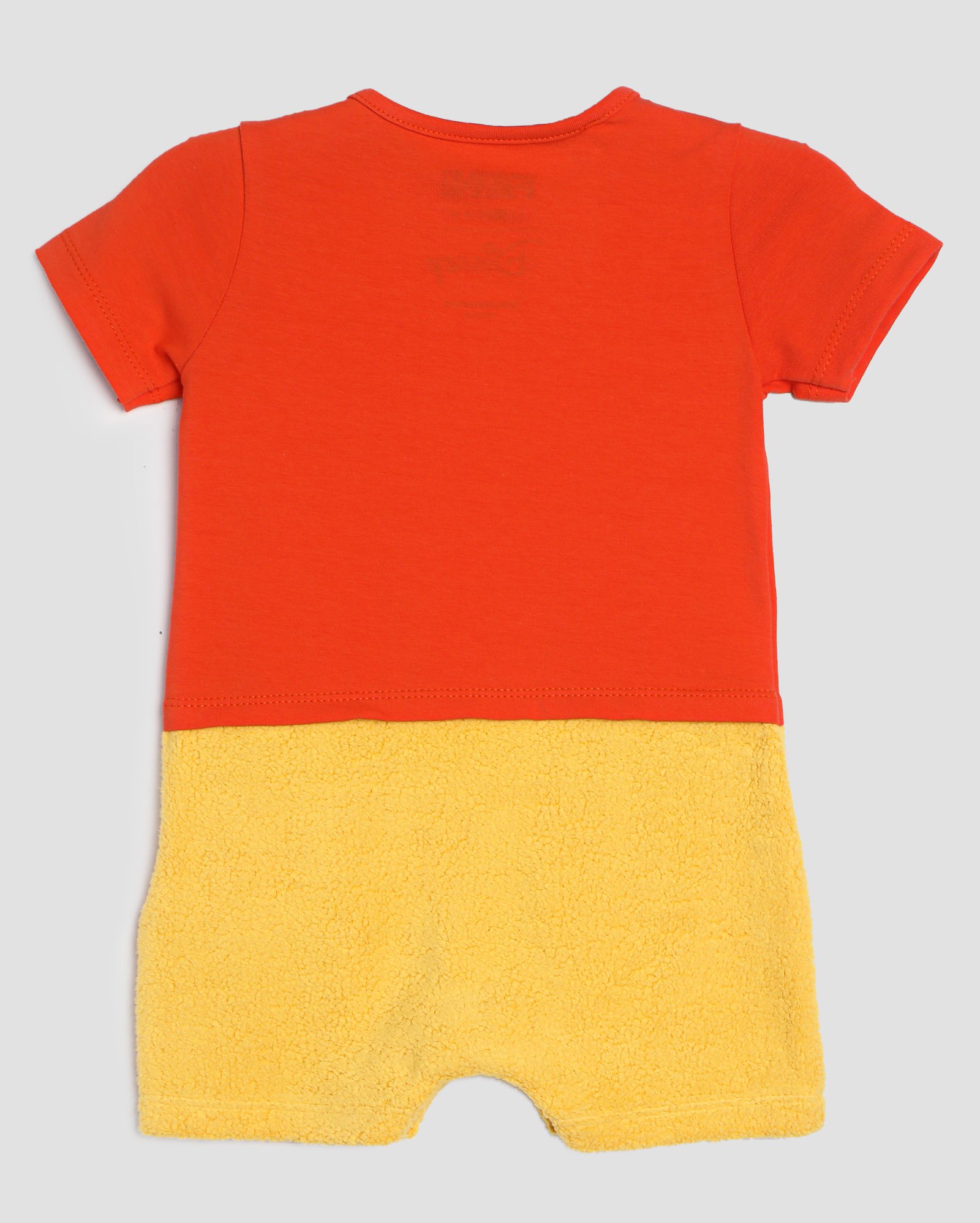 Body bebê Ursinho Pooh fleece com touca multicor | FANLAB