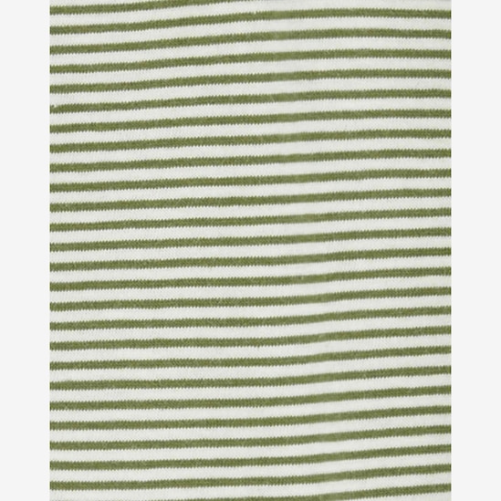 Conjunto longo de moletom bebê 2 peças listrado verde | Carter's