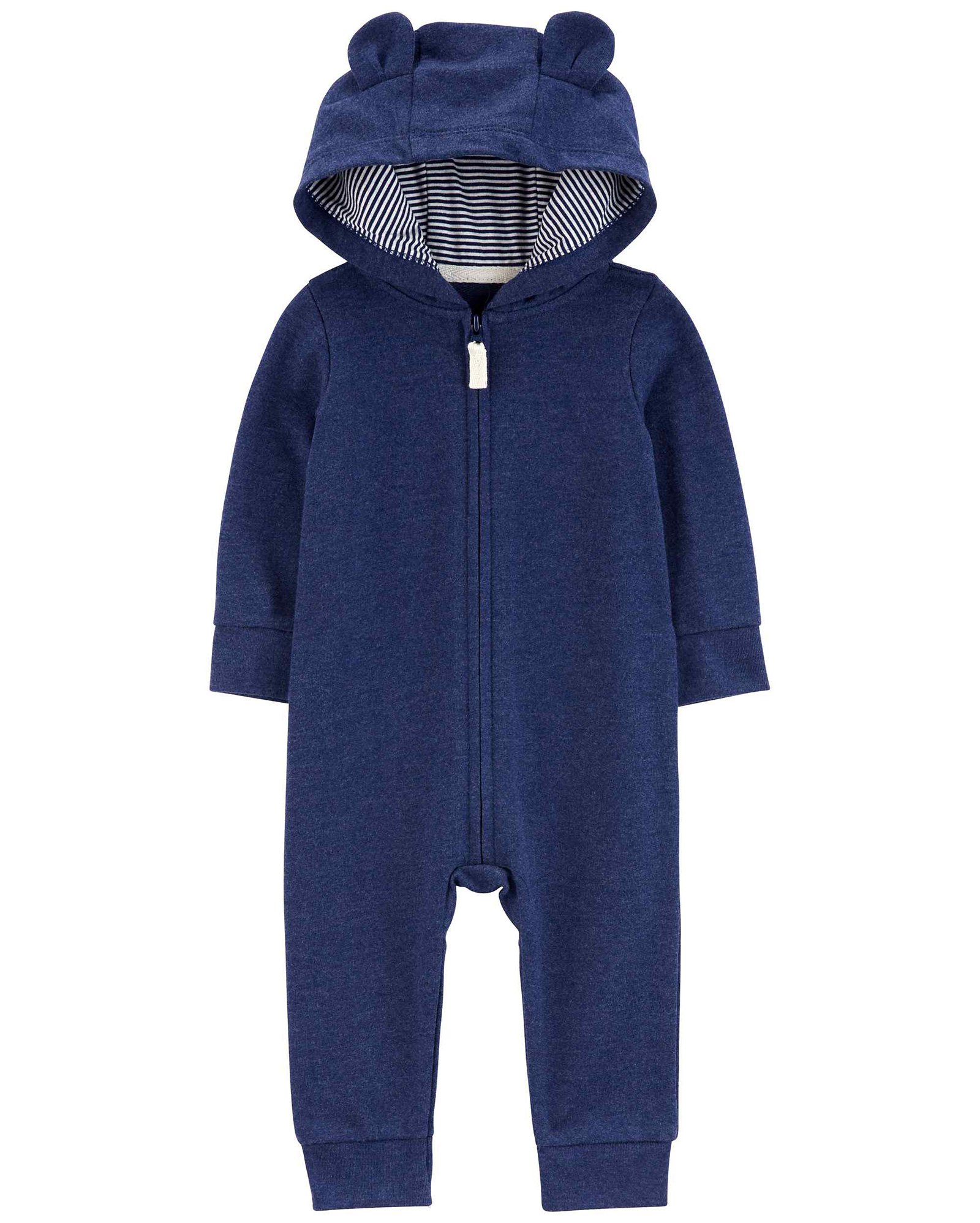 Macacão bebê com capuz azul | Carter's