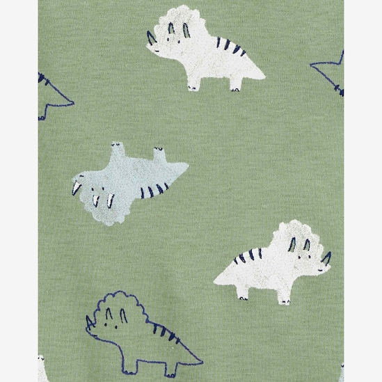 Kit body bebê 5 peças dinossauro listrado multicor | Carter's