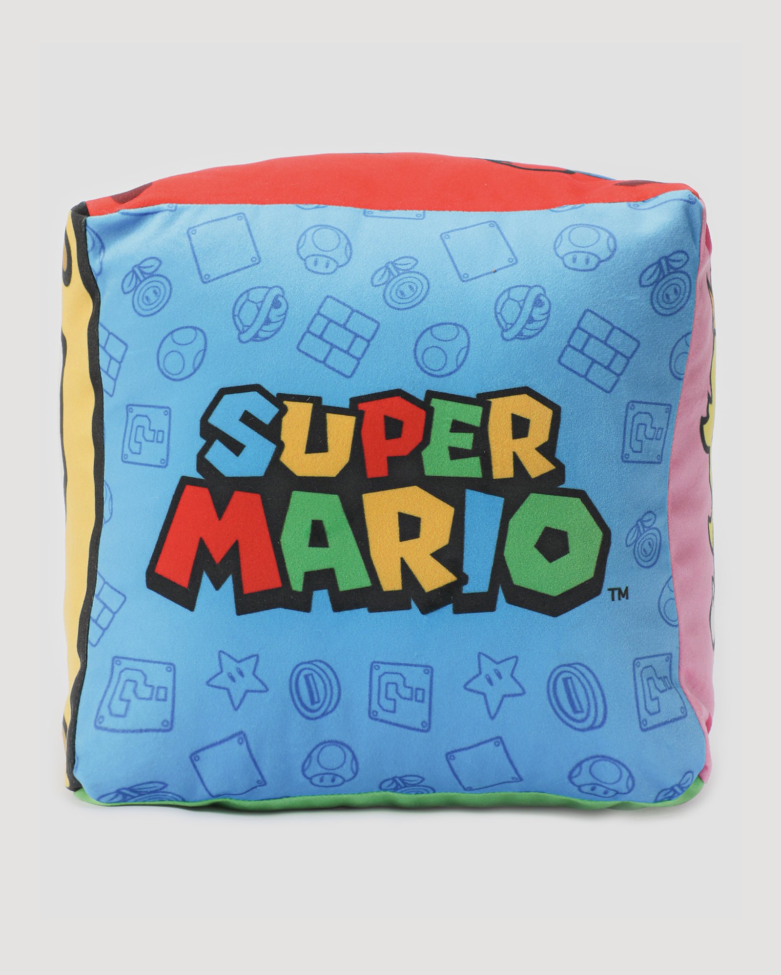 Almofada cubo Mario Bros multicor | FANLAB