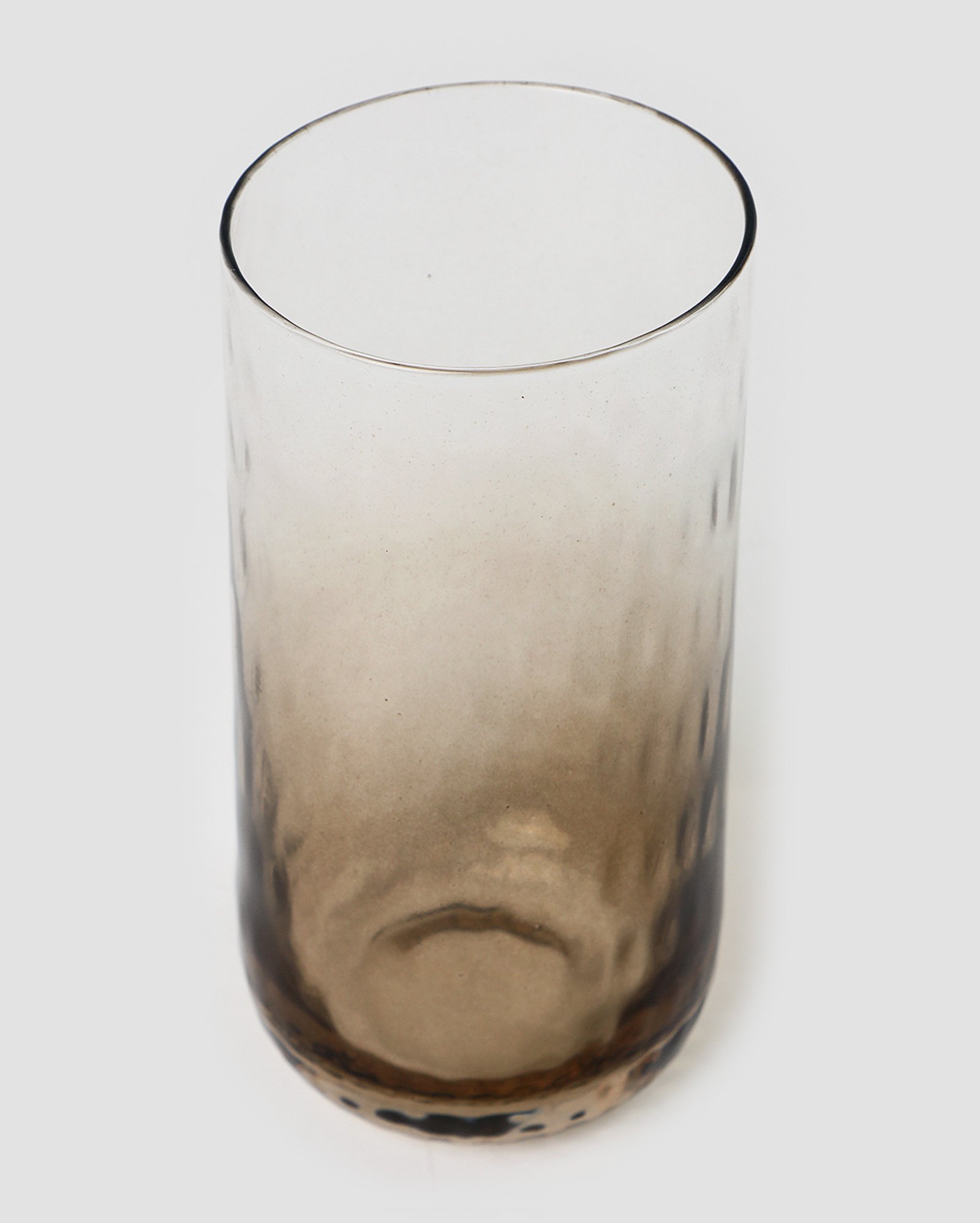 Copo alto em vidro Myra 520ml marrom | Casa Riachuelo