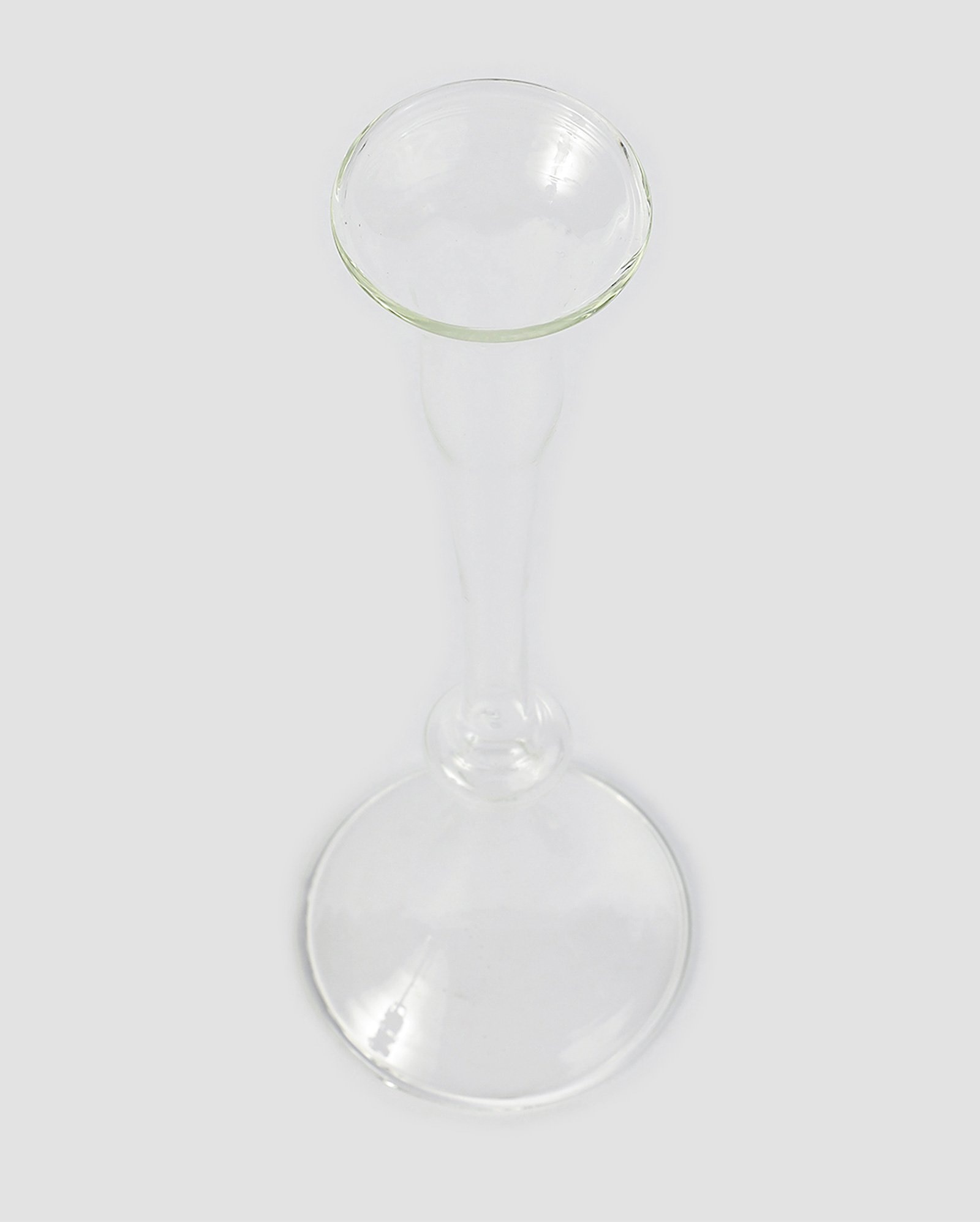 Porta-vela castiçal Classic em vidro 26cm | Casa Riachuelo