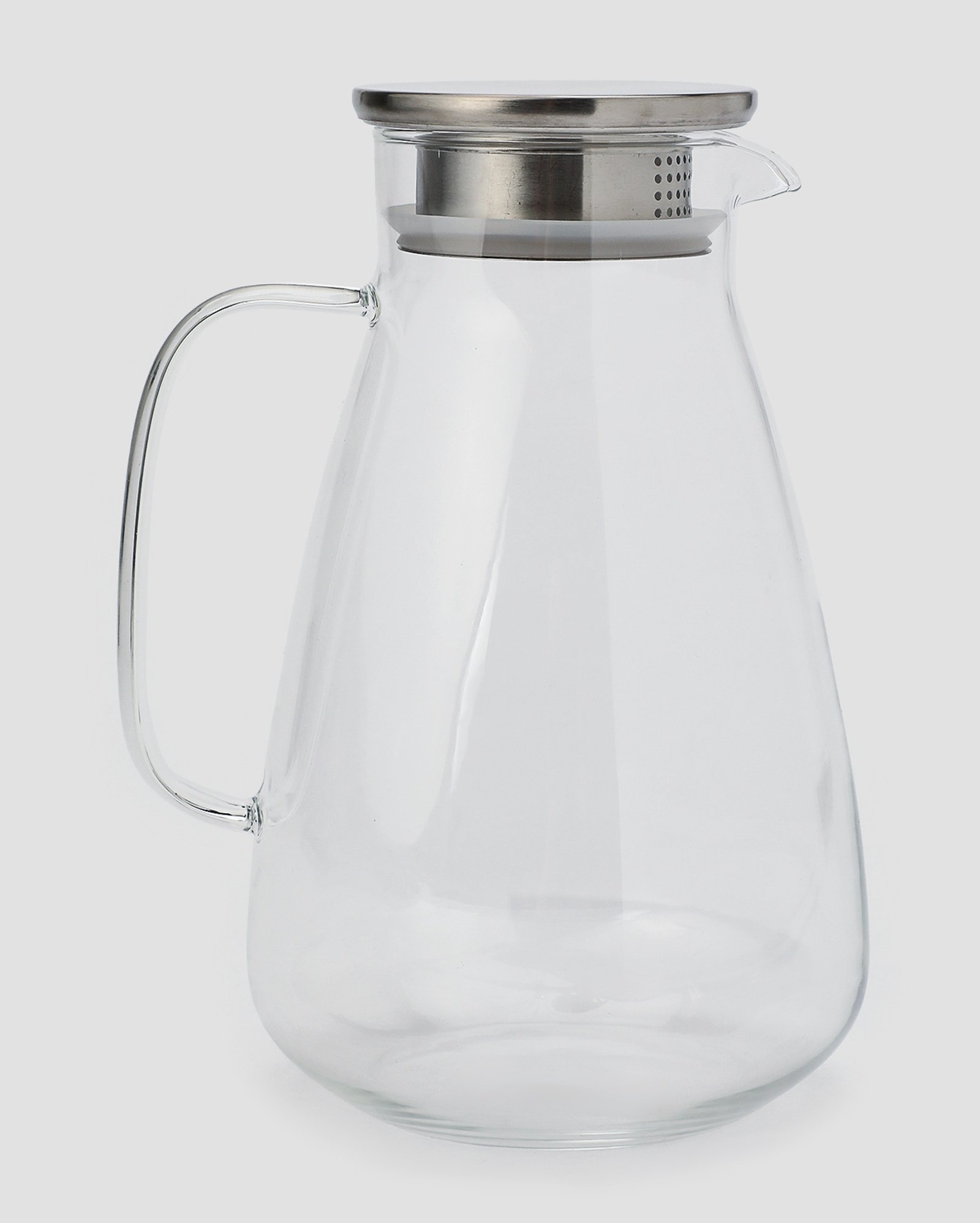 Jarra de vidro Twinkle com tampa inox 2L | Casa Riachuelo
