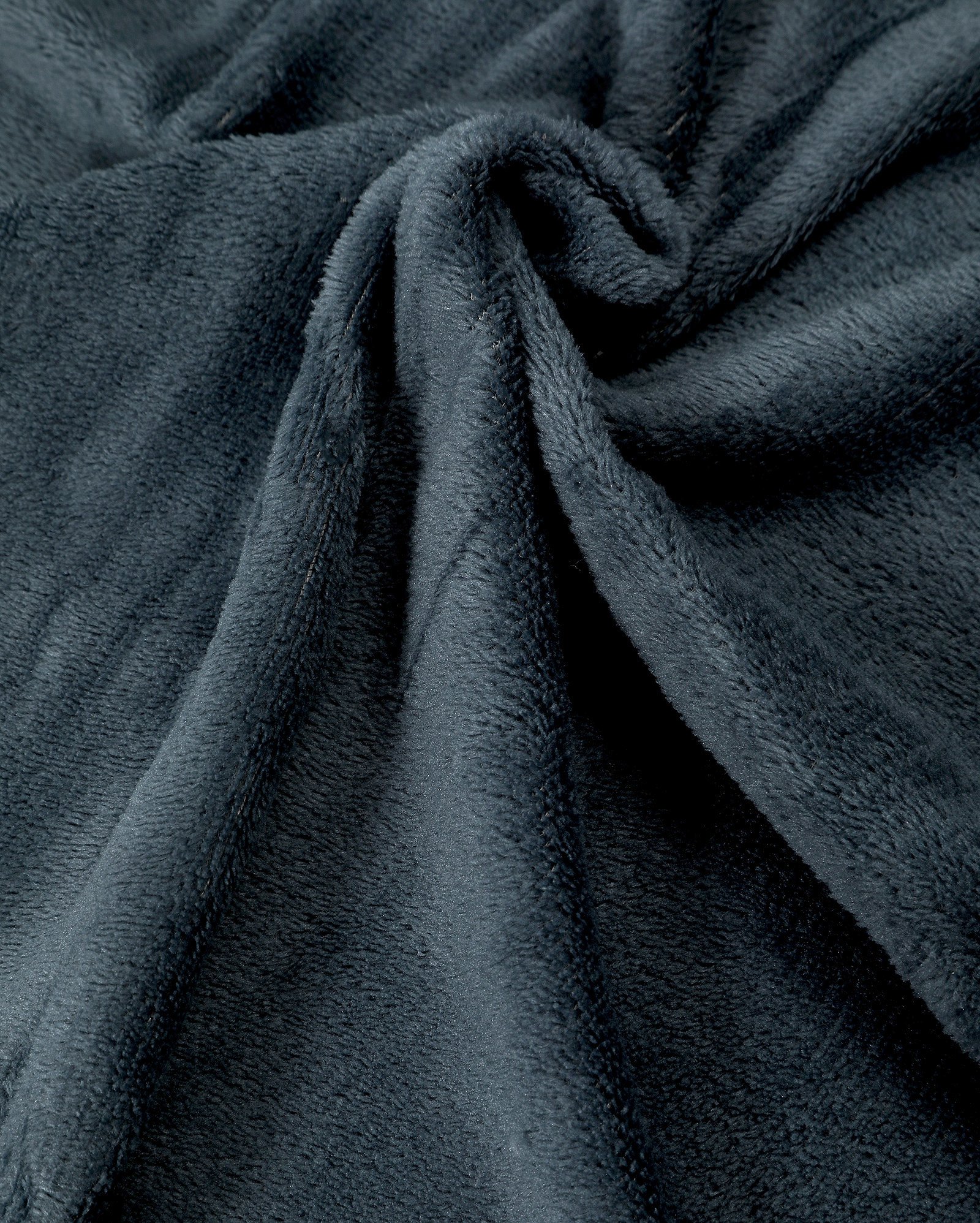 Manta queen fleece de microfibra Smoke - QUEEN Azul Escuro | Casa Riachuelo