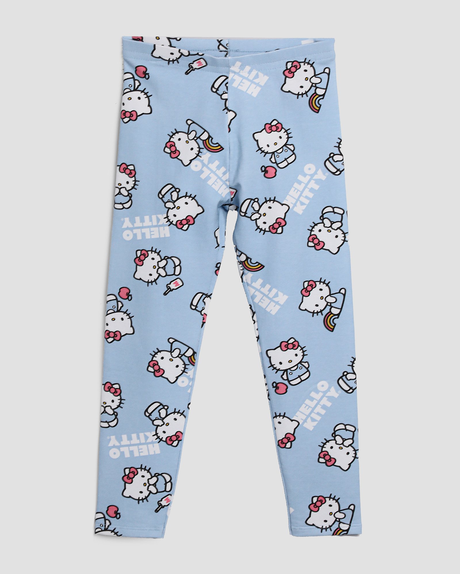 Calça legging infantil estampa Hello Kitty 4-10A azul | Sanrio