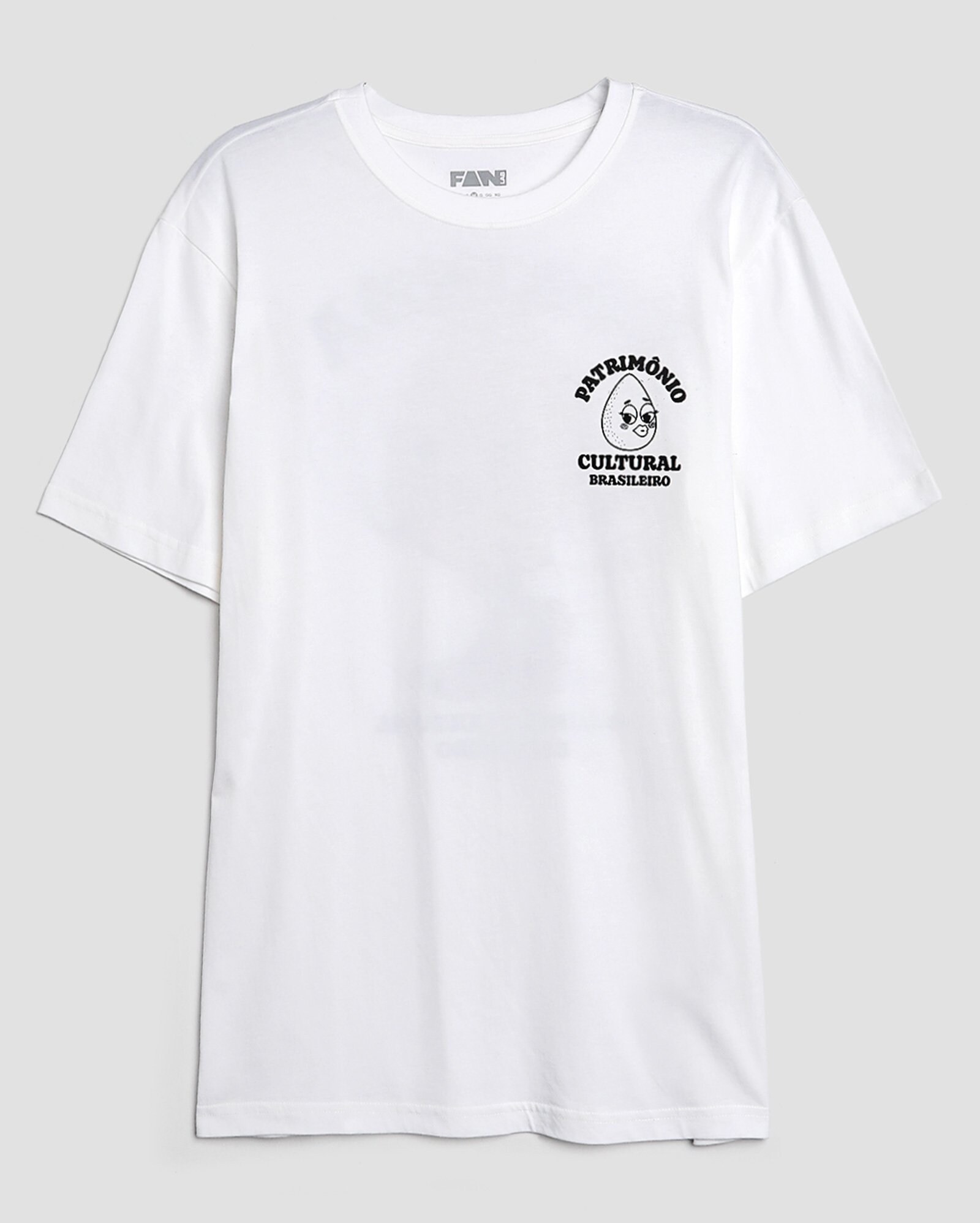 Camiseta masculina regular coxinha branca | FANLAB — foto 8